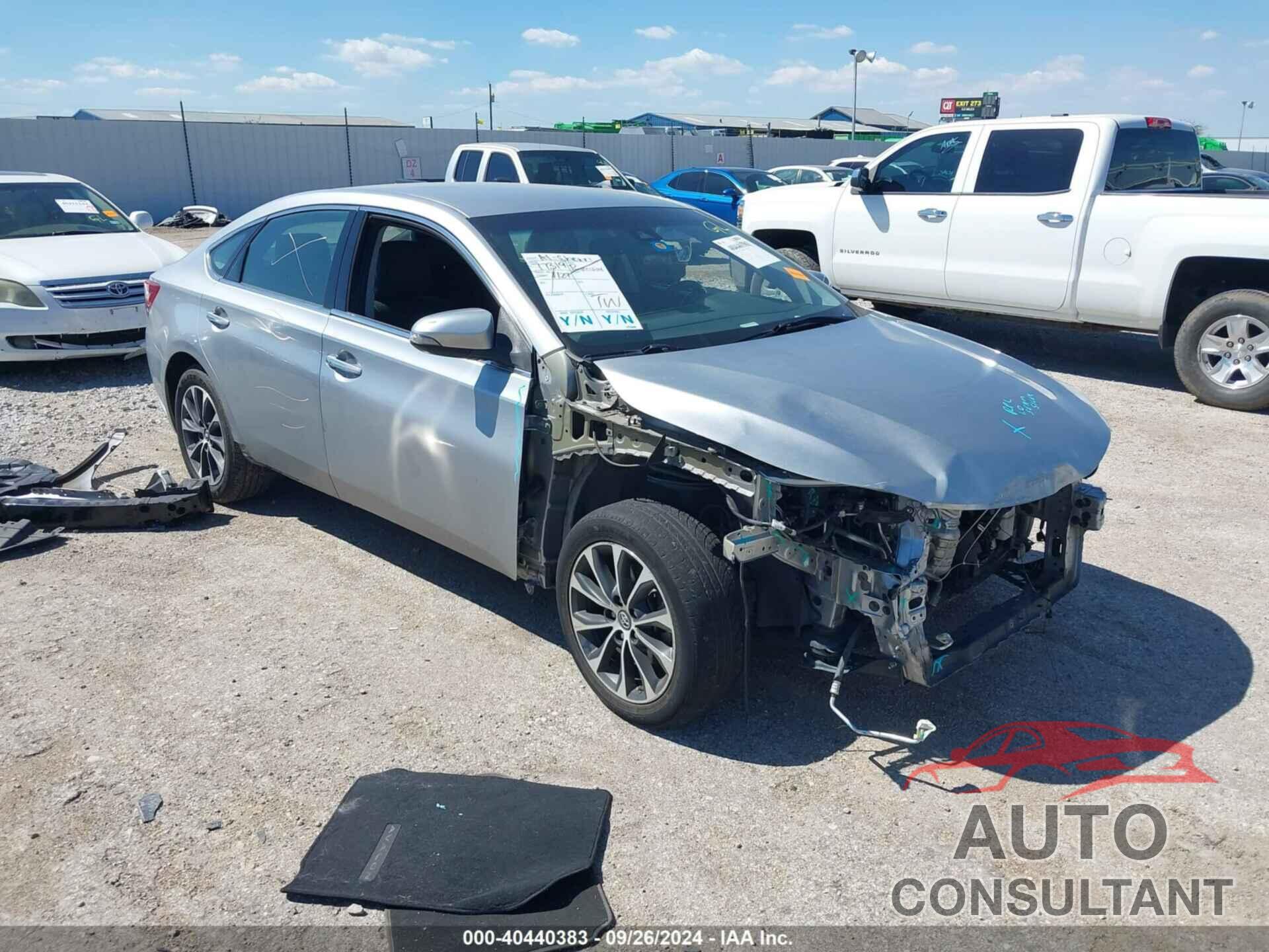 TOYOTA AVALON 2018 - 4T1BK1EBXJU288389