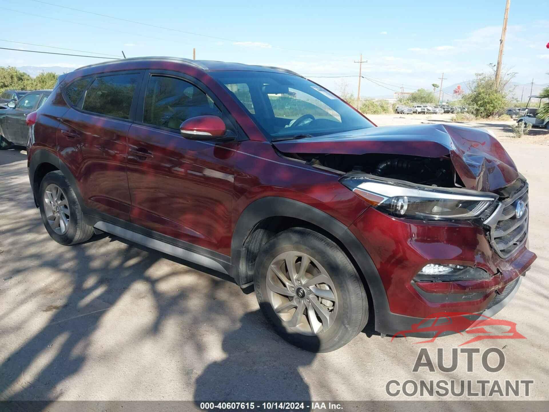 HYUNDAI TUCSON 2017 - KM8J33A26HU419905