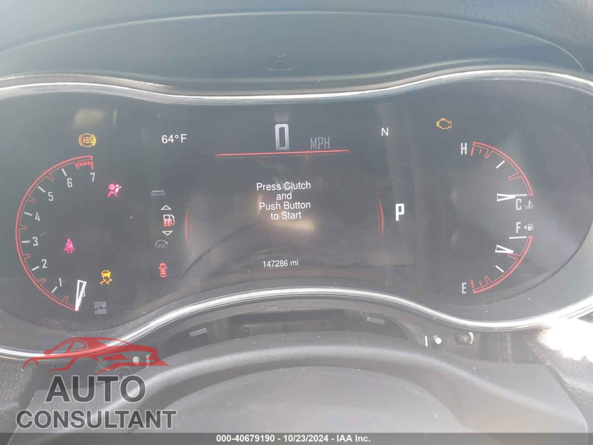 DODGE DURANGO 2014 - 1C4RDJDG7EC281650