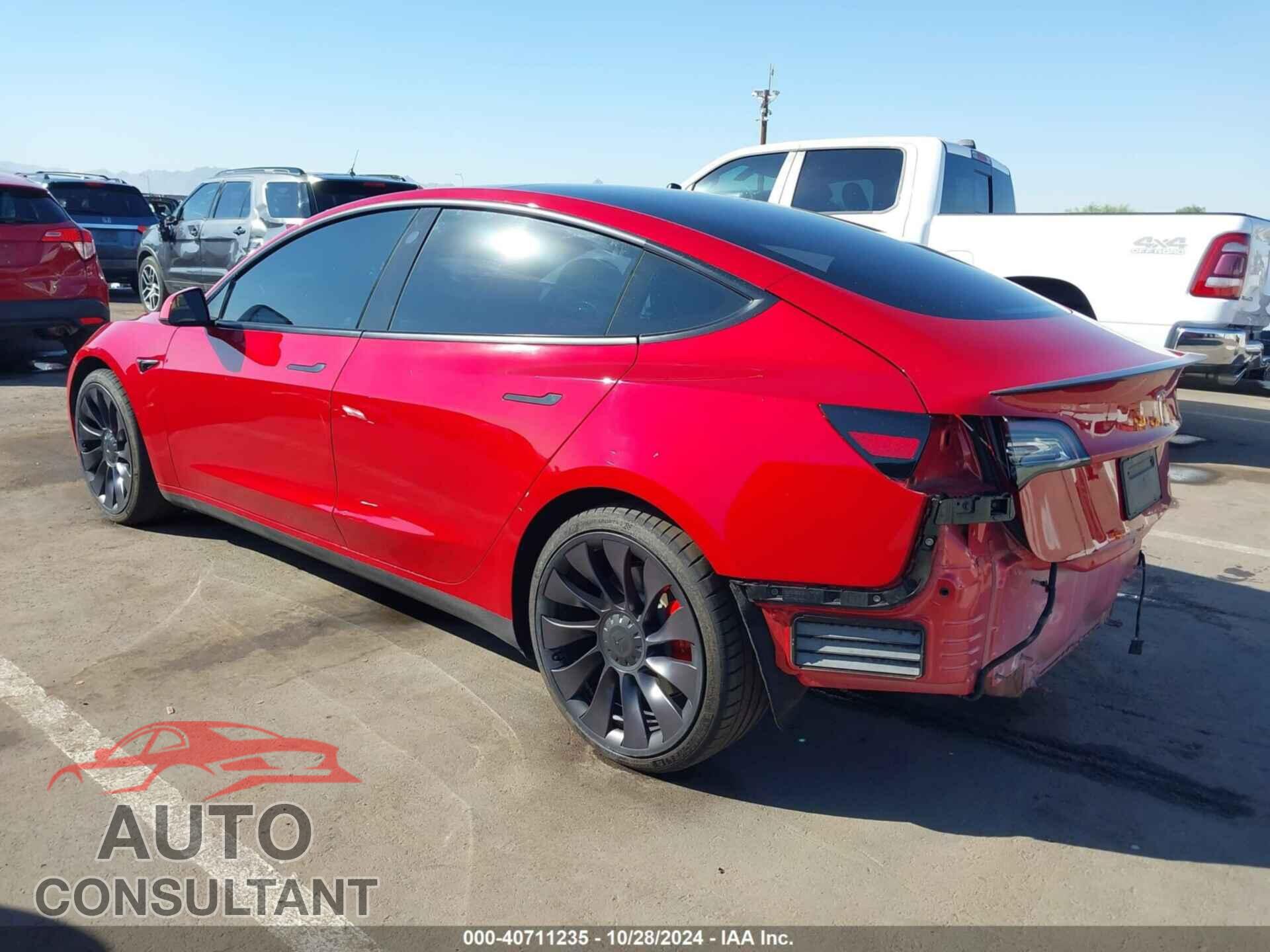 TESLA MODEL 3 2021 - 5YJ3E1EC6MF849161