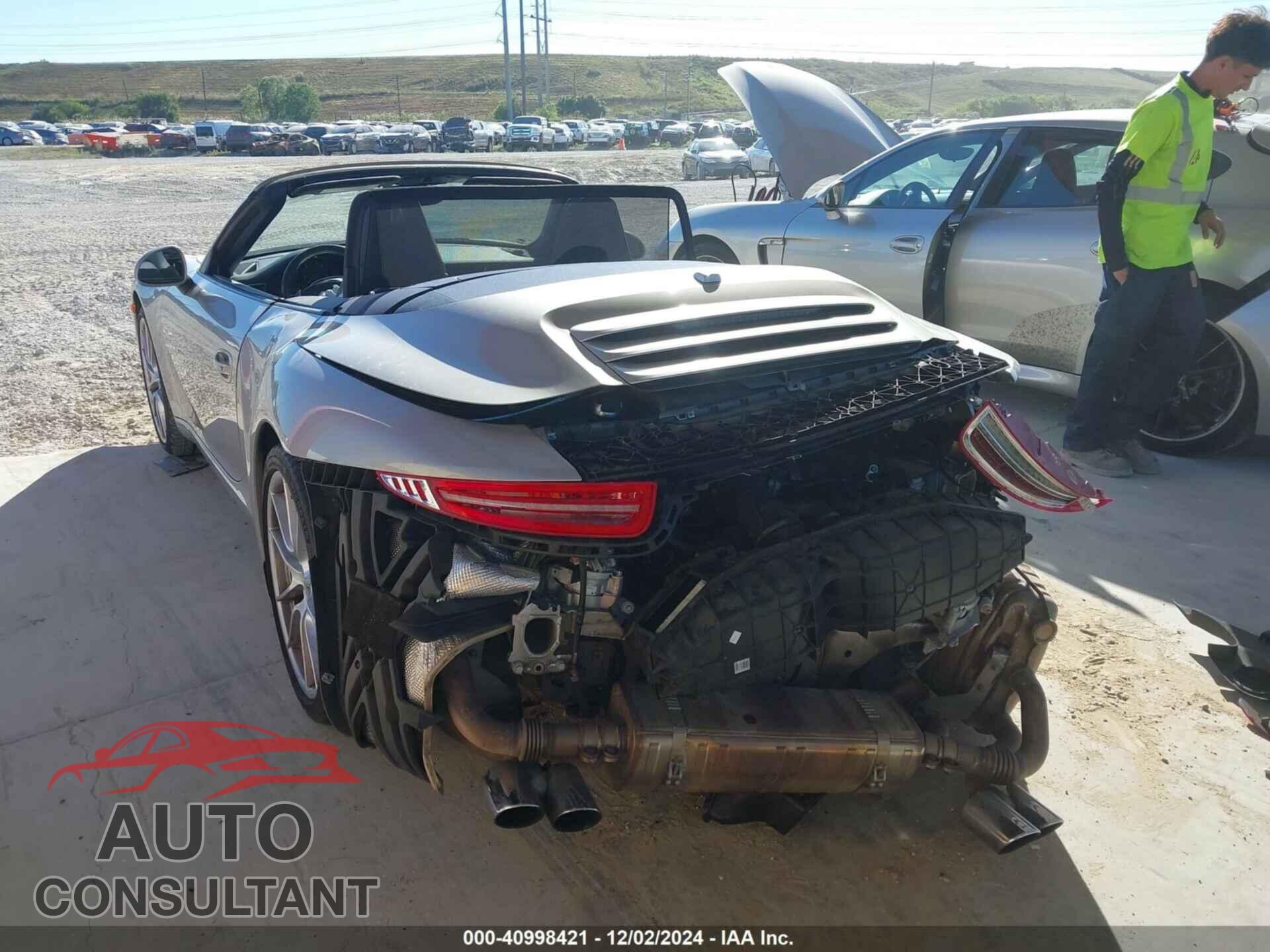 PORSCHE 911 2013 - WP0CA2A91DS141527