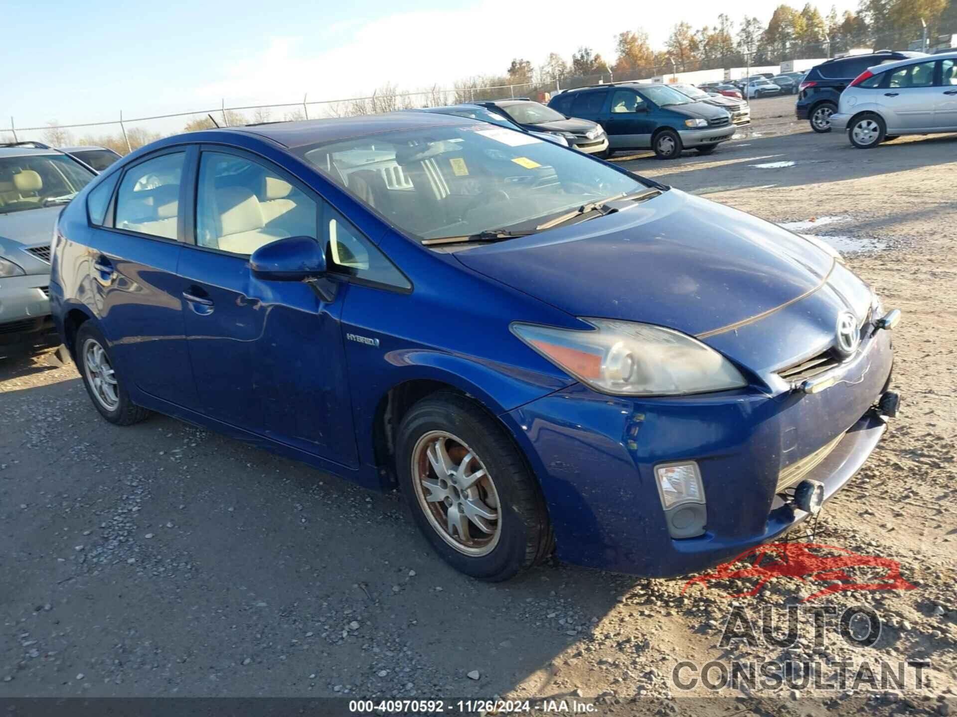 TOYOTA PRIUS 2011 - JTDKN3DU4B0246724