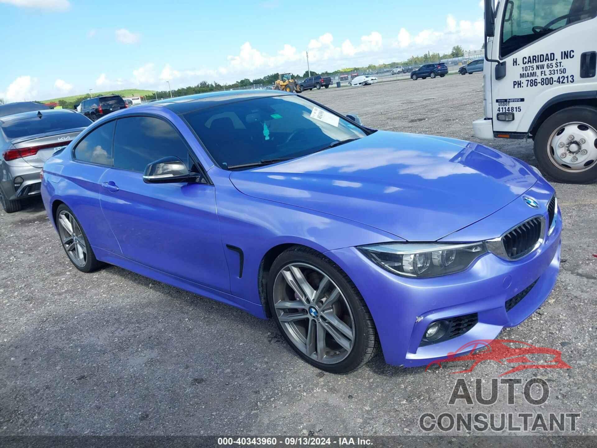 BMW 430I 2018 - WBA4W3C57JAC97076