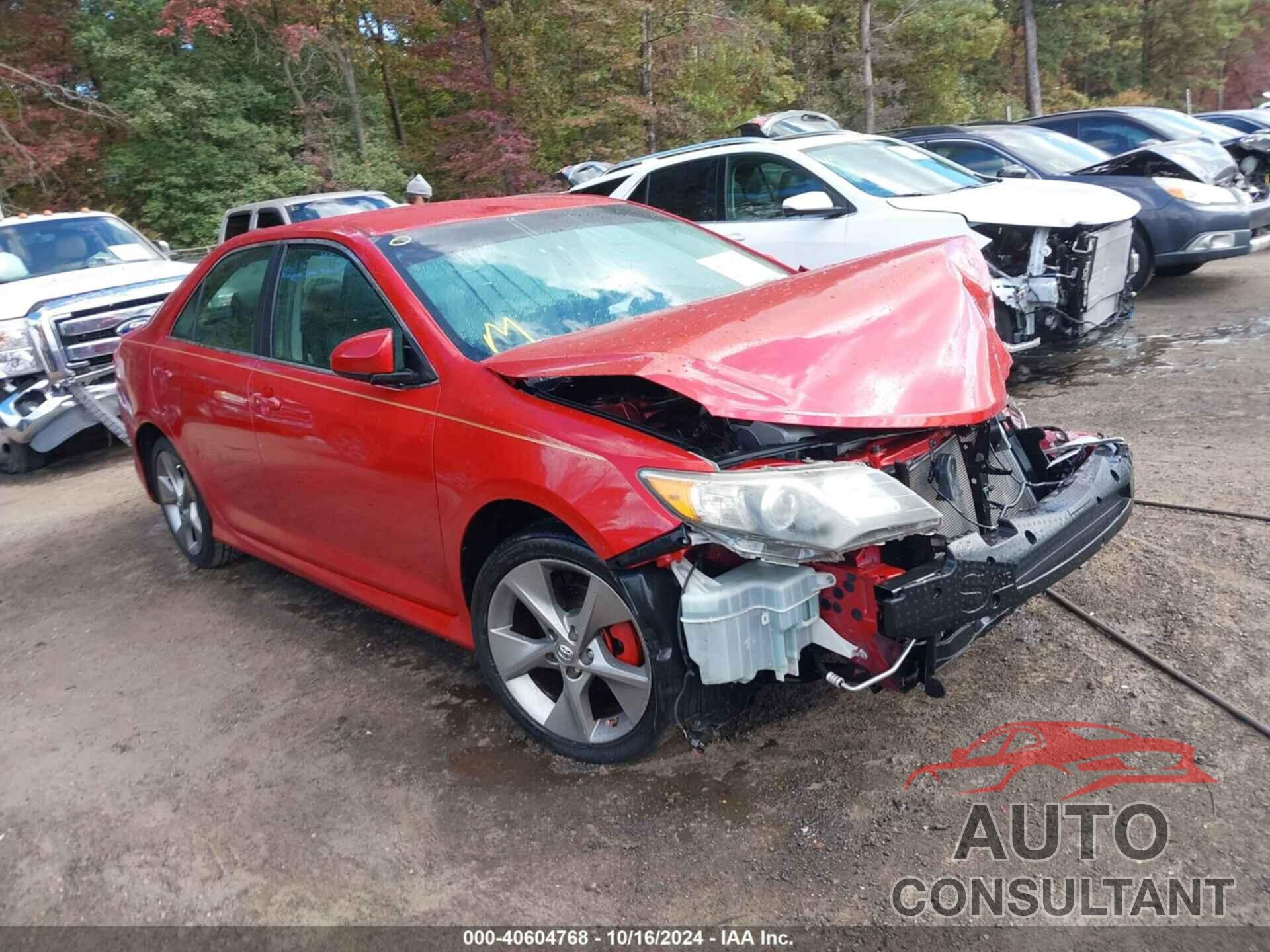 TOYOTA CAMRY 2012 - 4T1BK1FK7CU516401