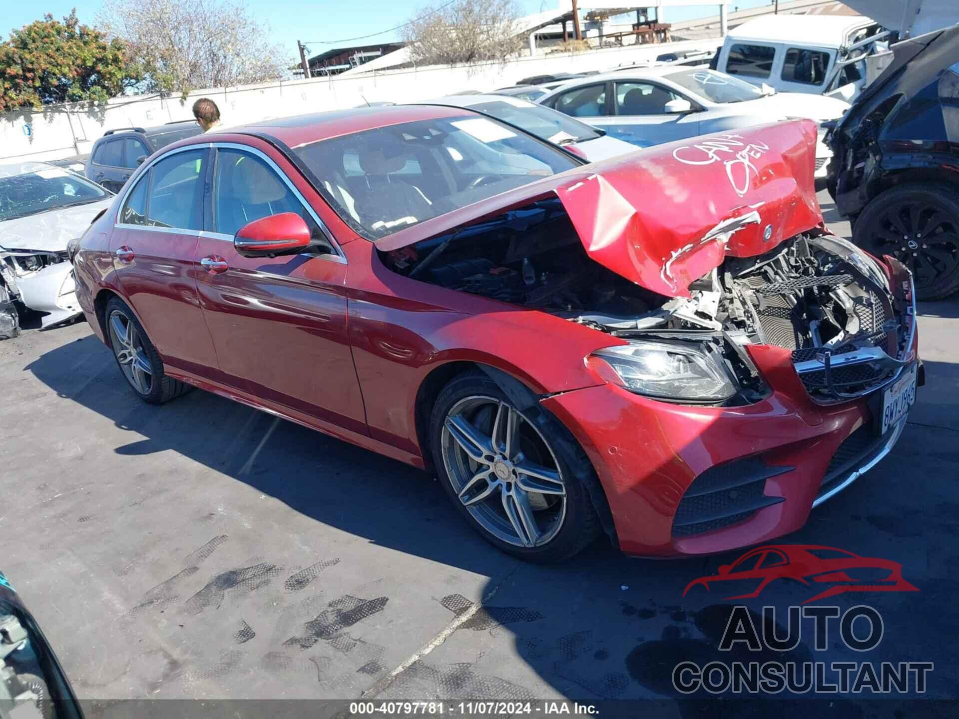 MERCEDES-BENZ E 300 2017 - WDDZF4JB3HA067846