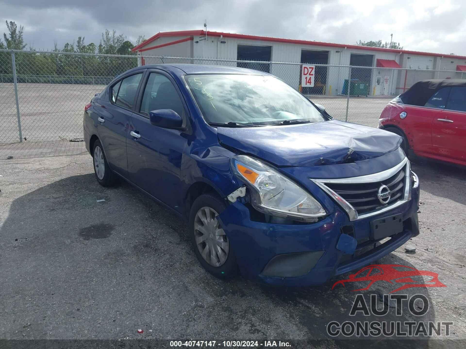 NISSAN VERSA 2019 - 3N1CN7APXKL835731