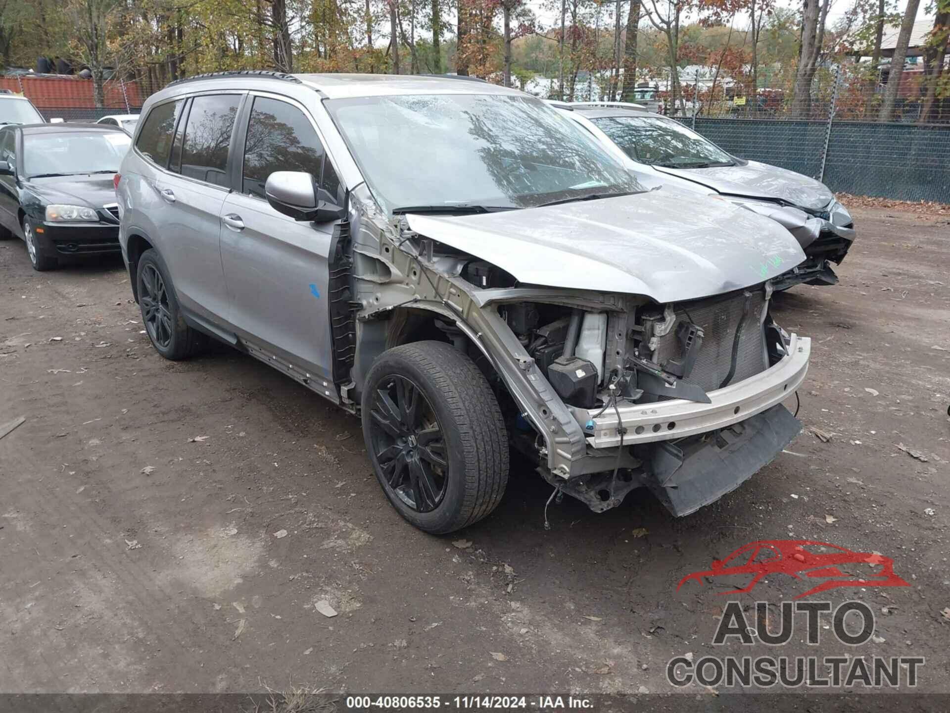 HONDA PILOT 2021 - 5FNYF5H26MB032284