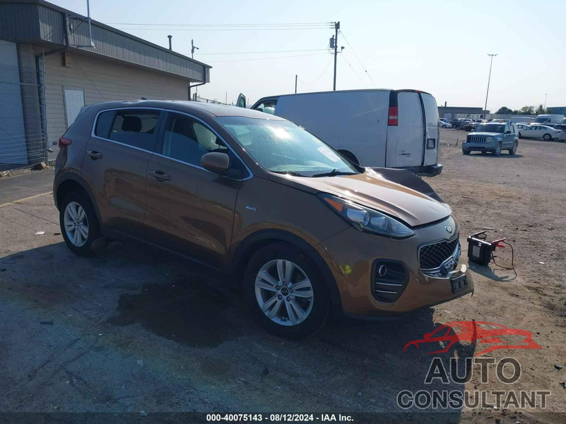 KIA SPORTAGE 2019 - KNDPMCACXK7616697