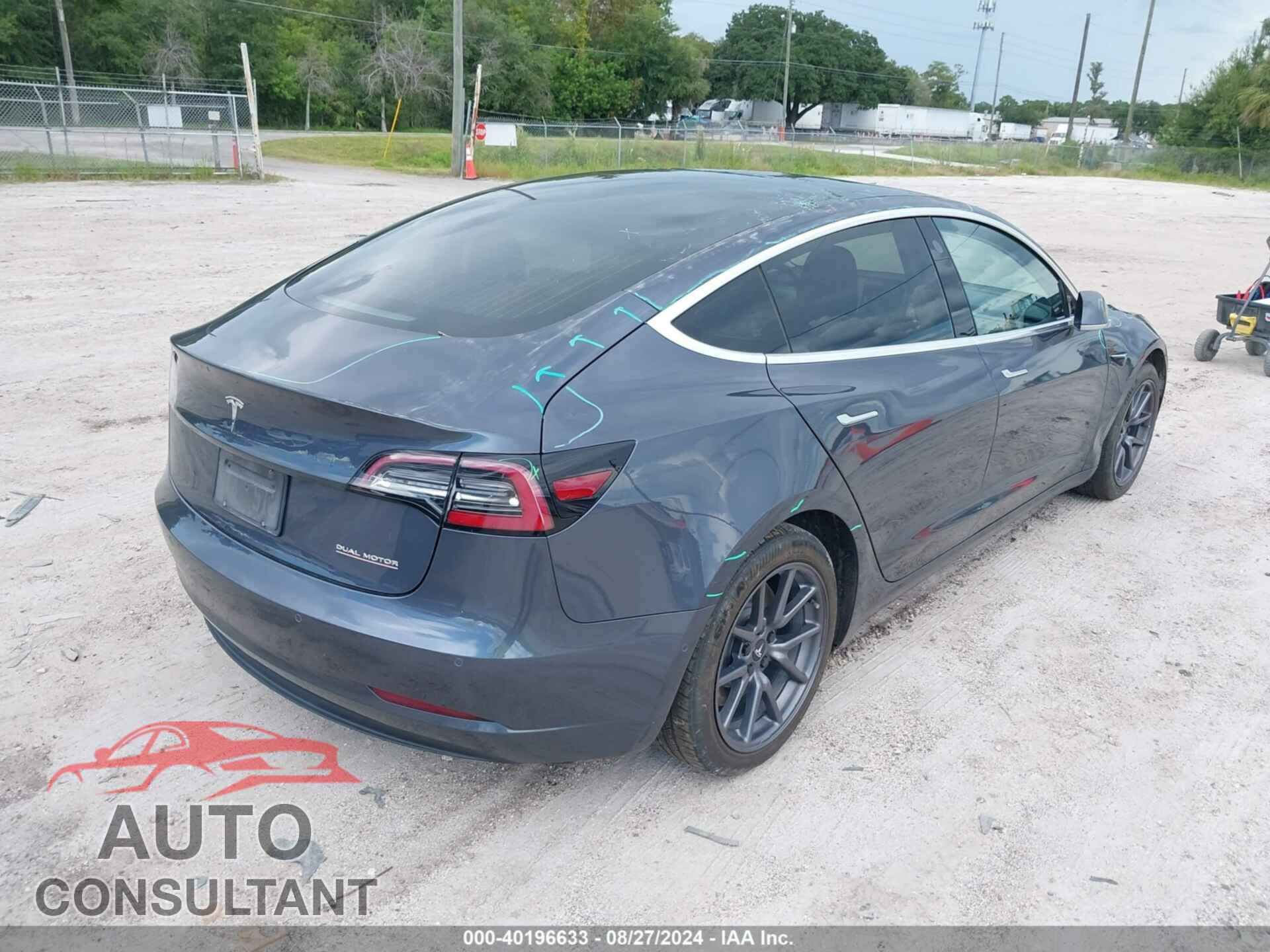 TESLA MODEL 3 2020 - 5YJ3E1EC3LF601626