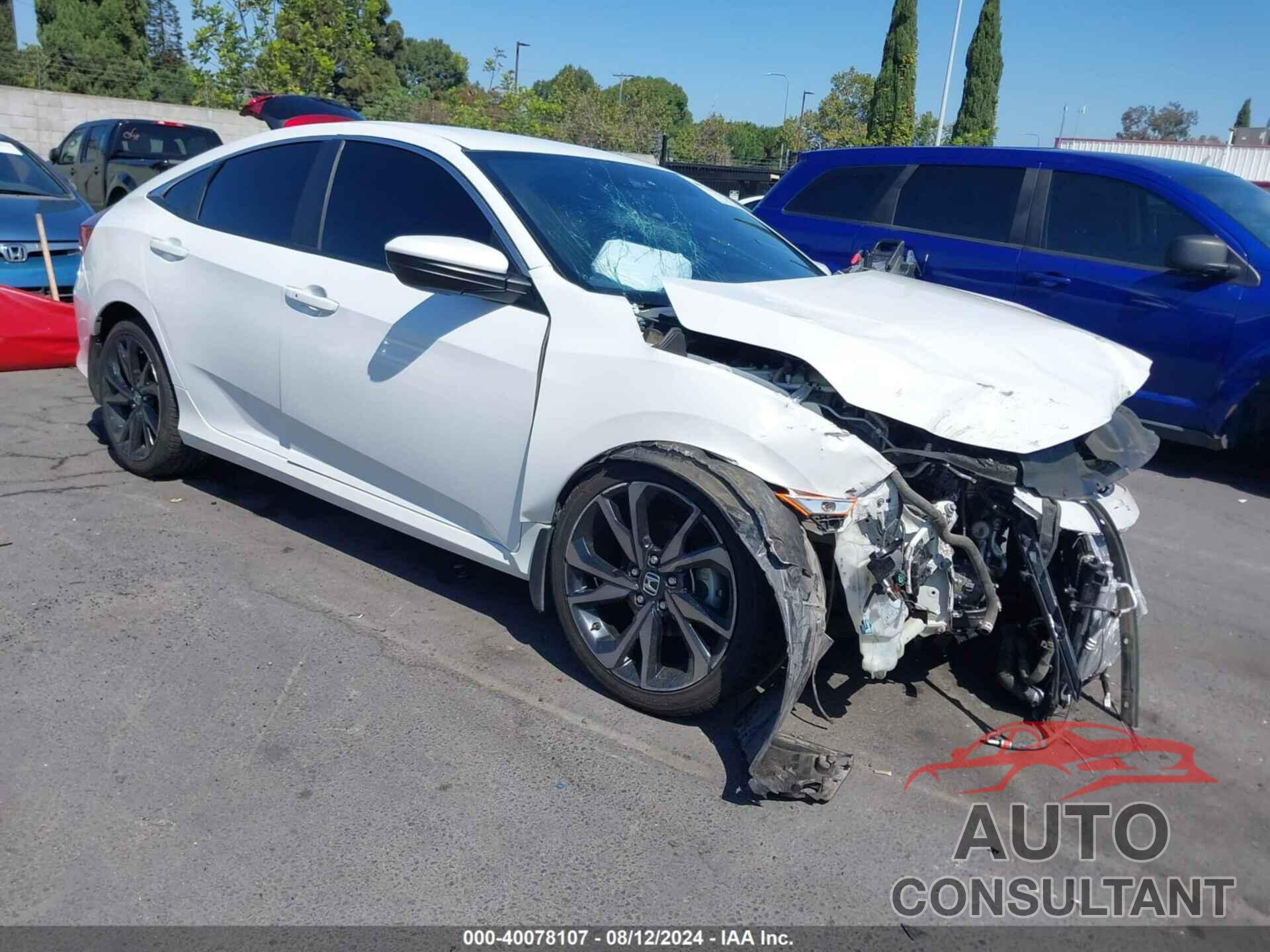 HONDA CIVIC 2020 - 2HGFC2F8XLH534599