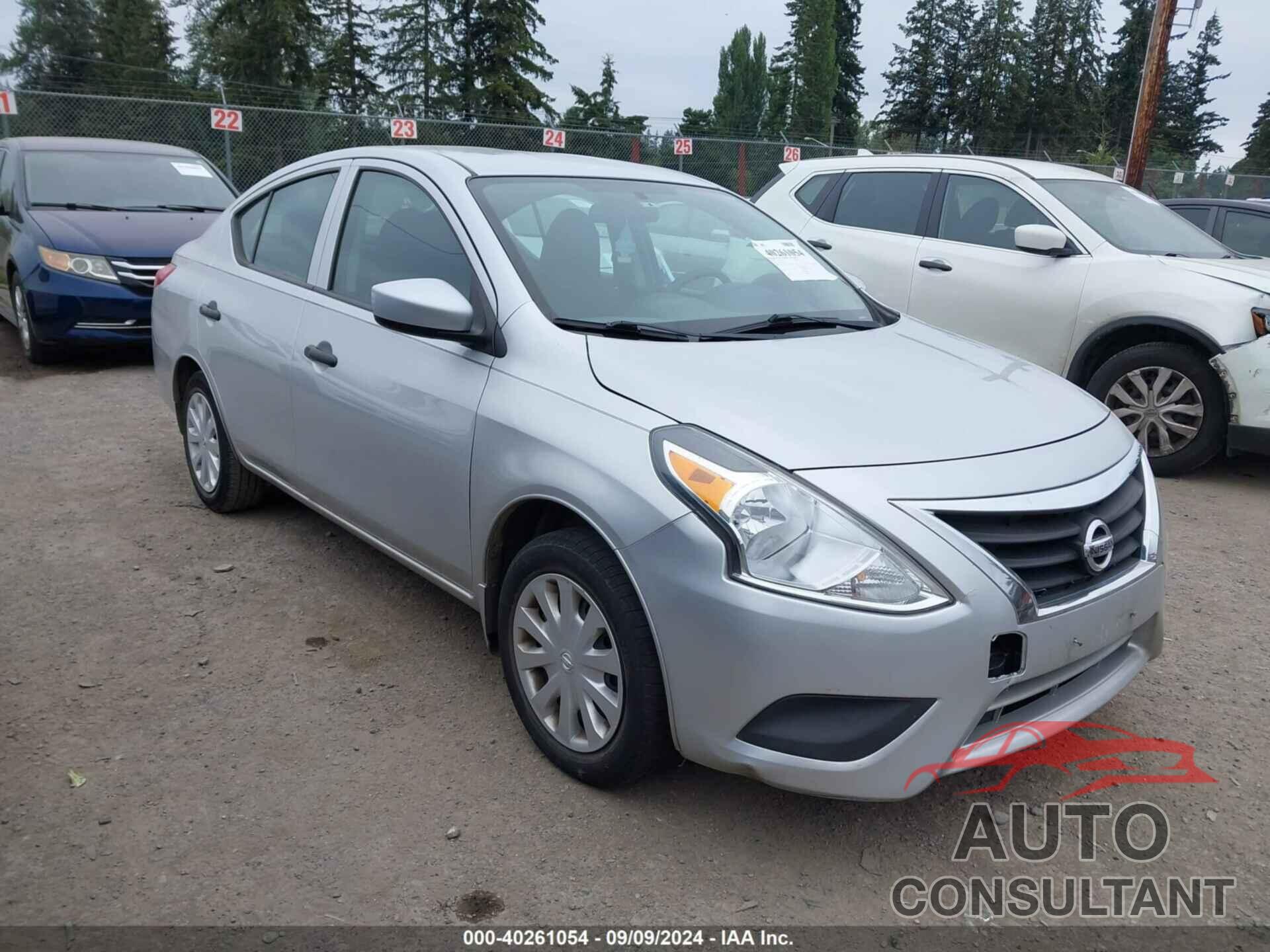 NISSAN VERSA 2016 - 3N1CN7AP1GL908637