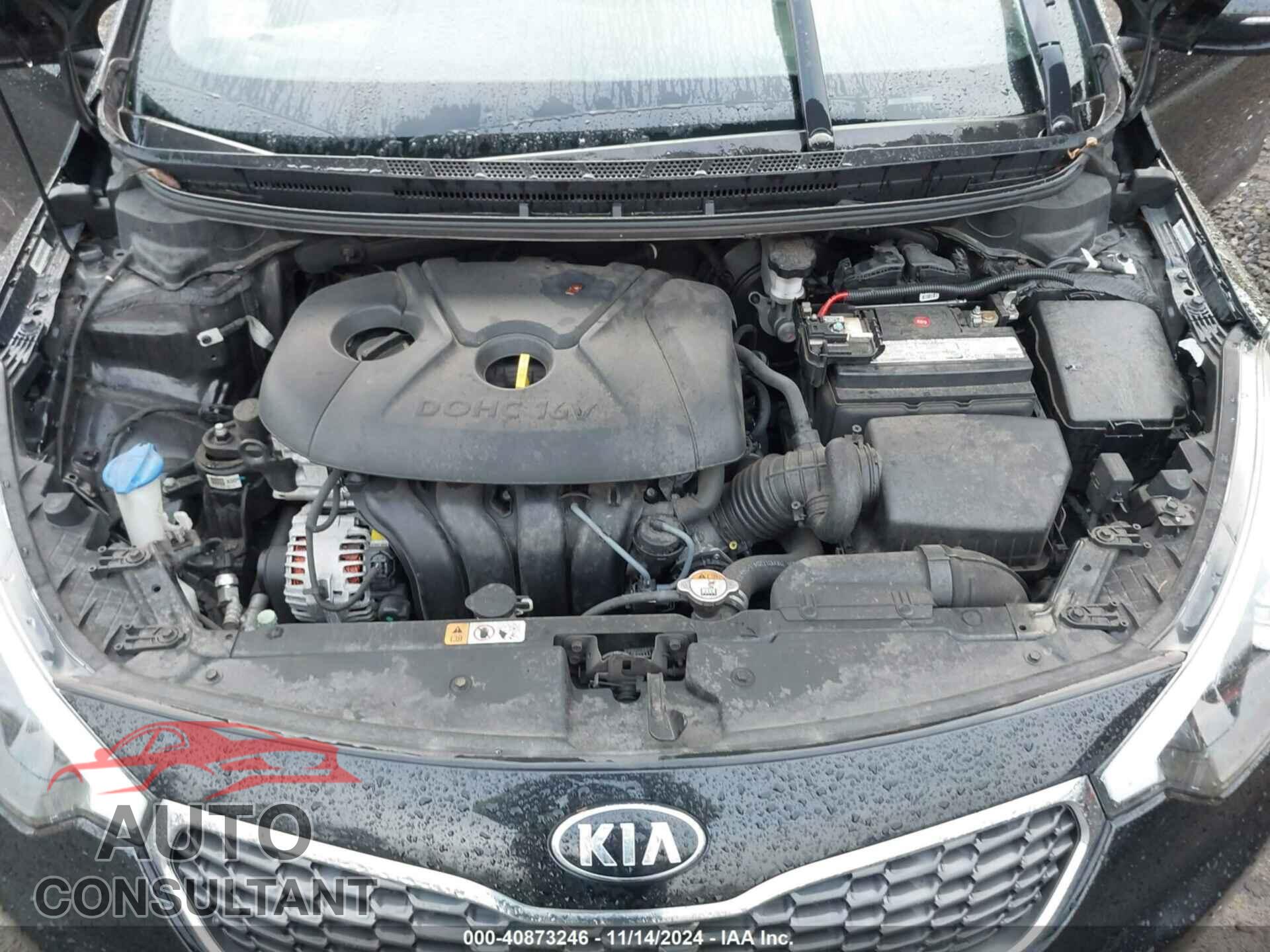 KIA FORTE 2015 - KNAFX4A66F5383516