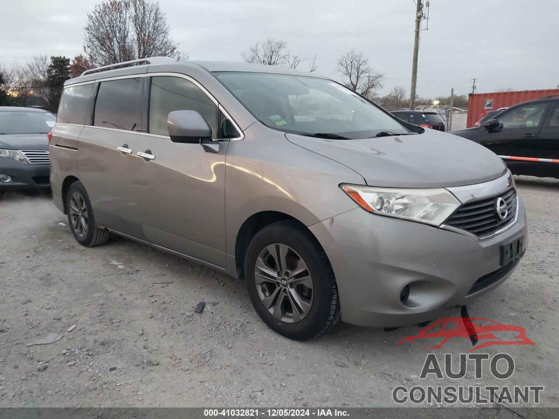 NISSAN QUEST 2012 - JN8AE2KP6C9044956