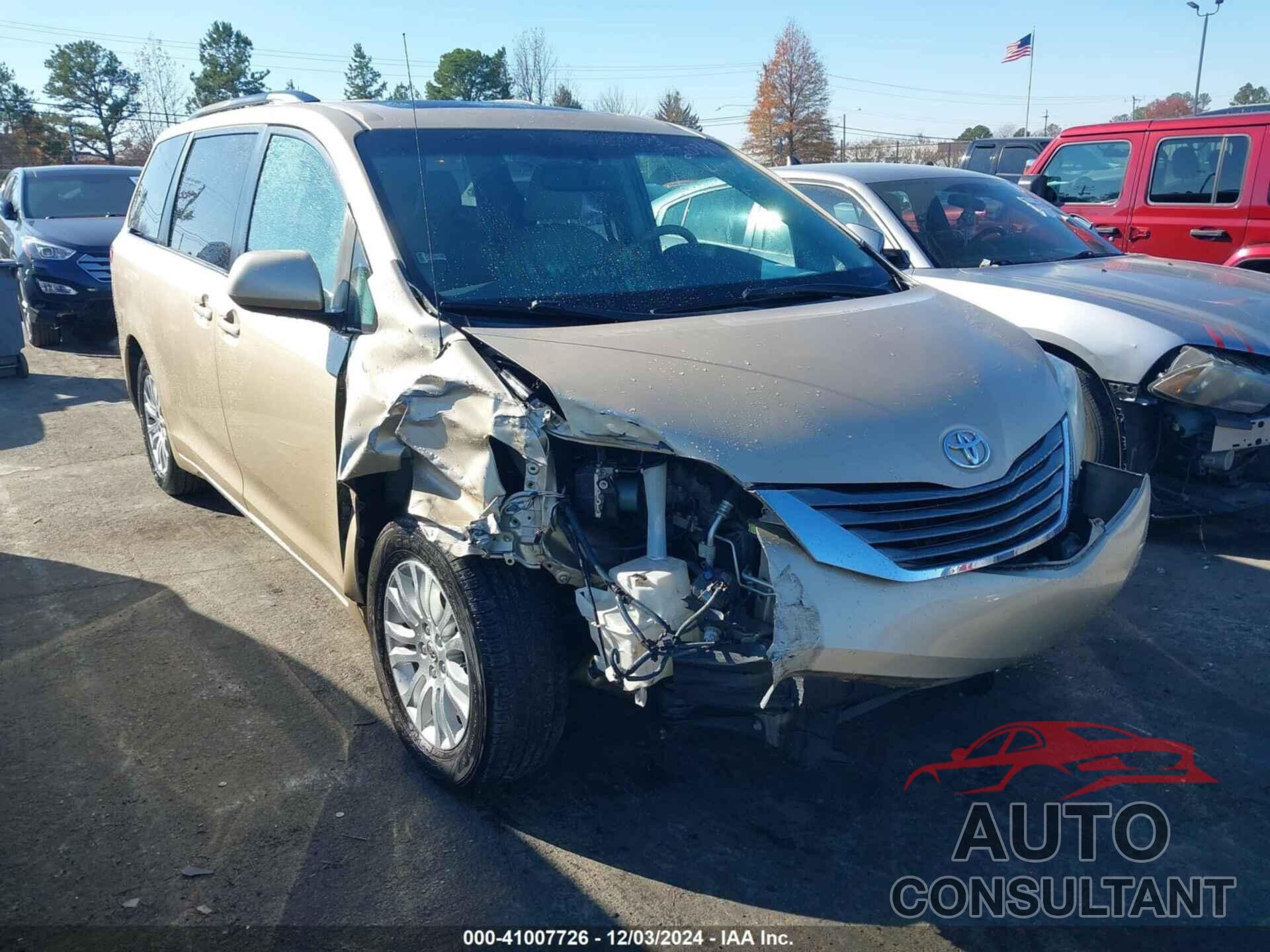 TOYOTA SIENNA 2012 - 5TDYK3DC8CS194006