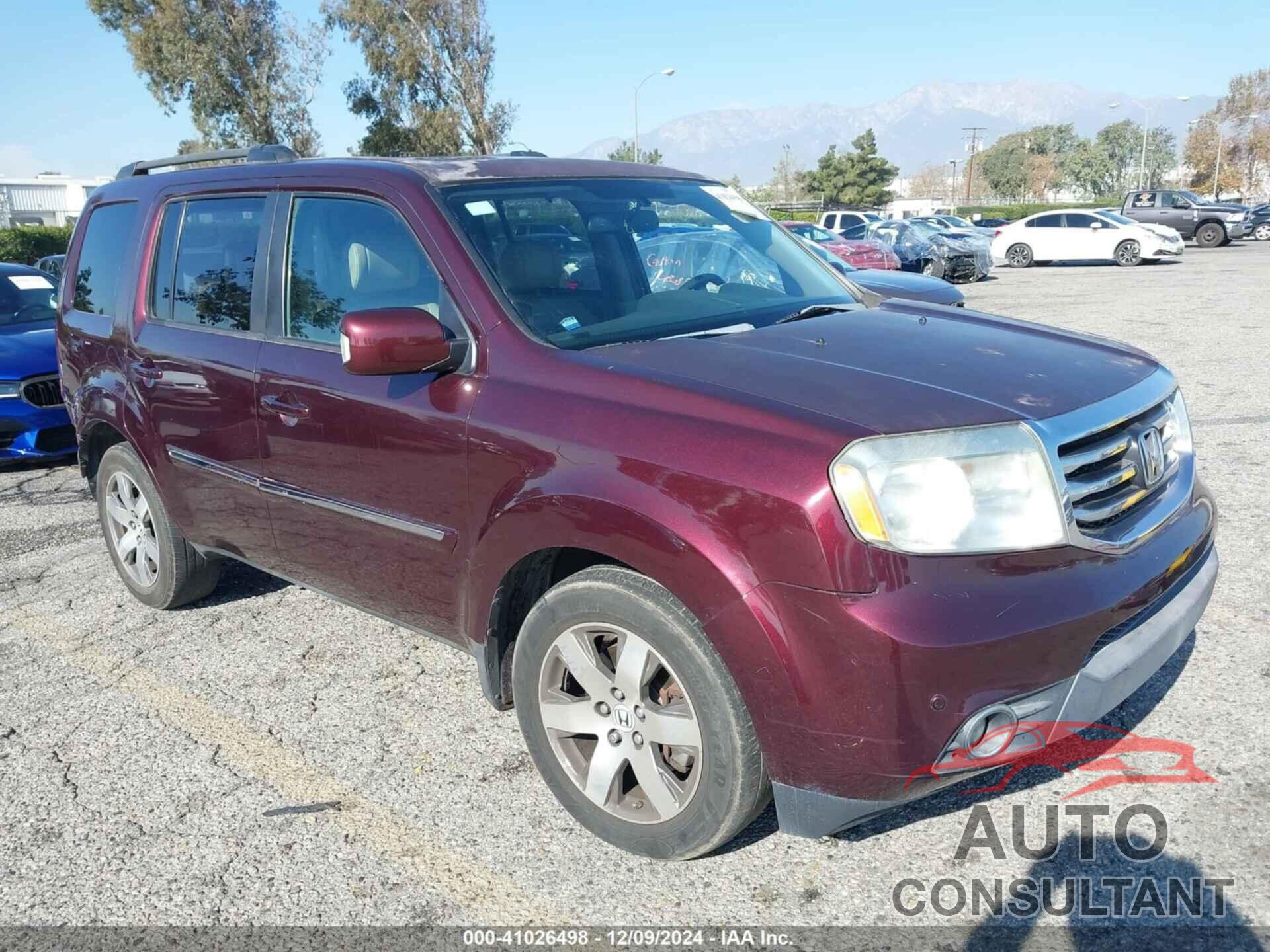 HONDA PILOT 2014 - 5FNYF4H98EB043795