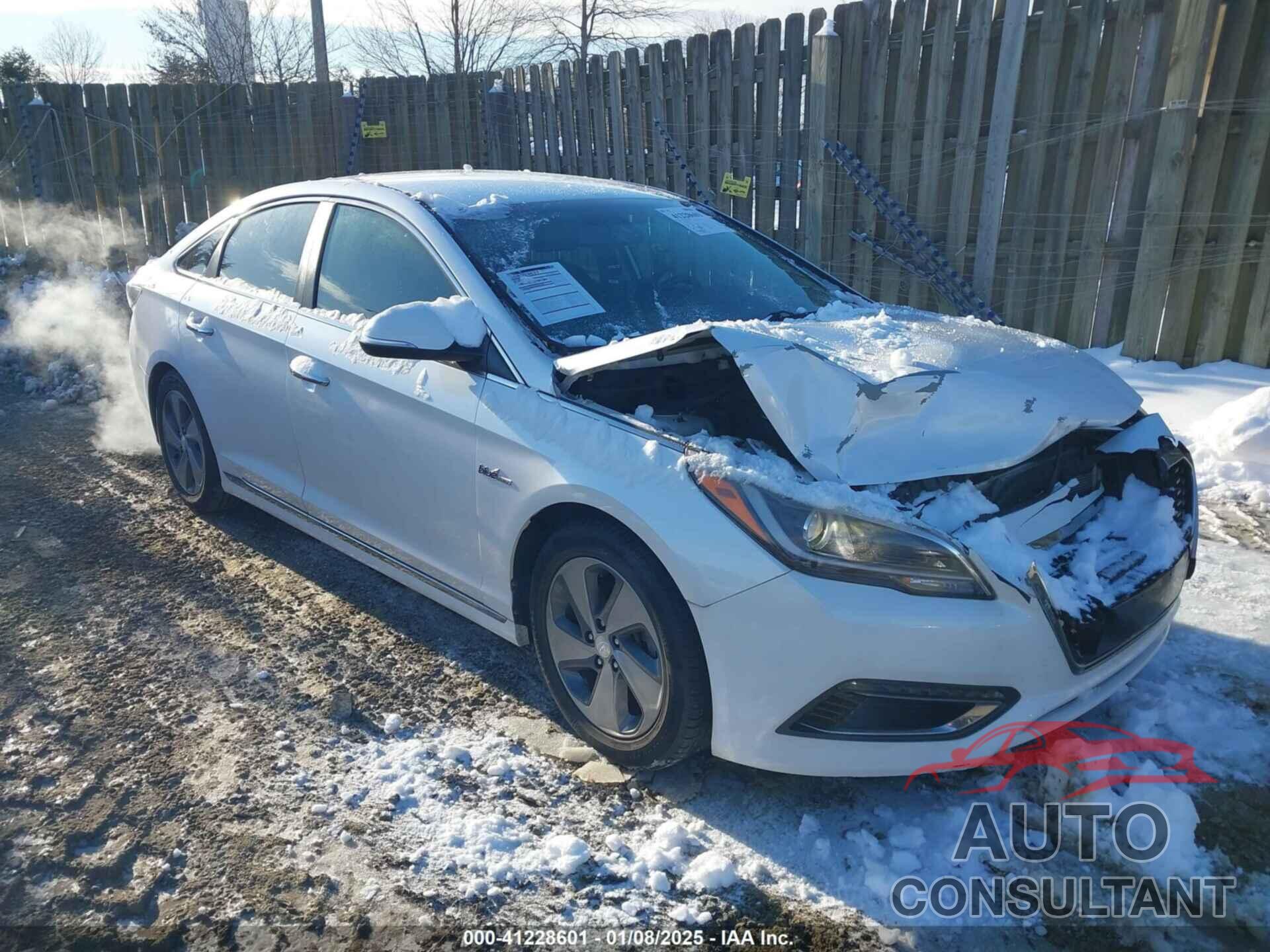 HYUNDAI SONATA HYBRID 2016 - KMHE34L1XGA017381