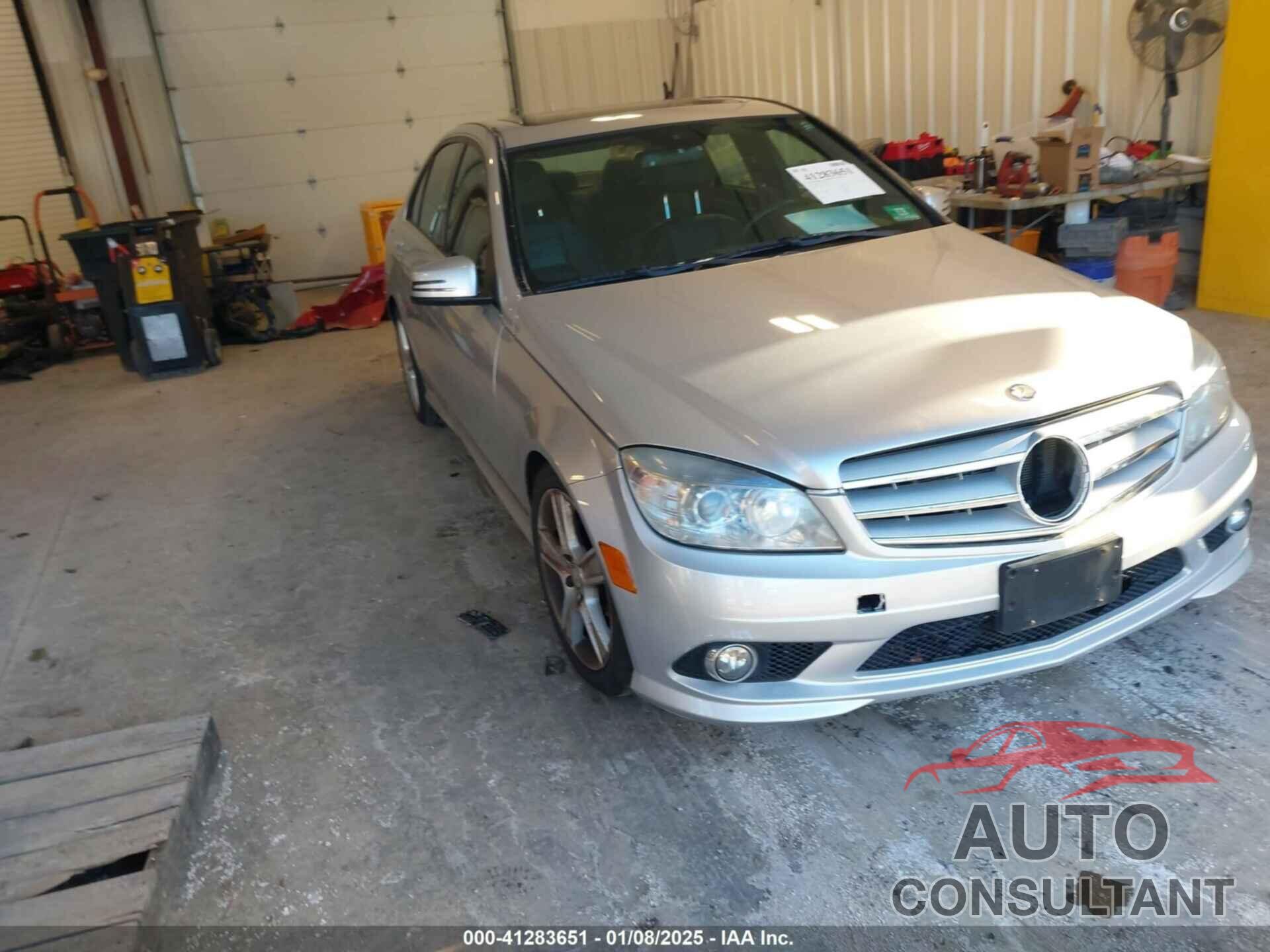 MERCEDES-BENZ C-CLASS 2010 - WDDGF8BB6AR101847