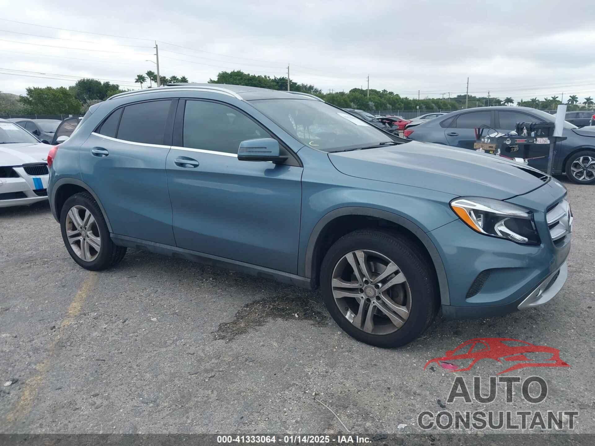 MERCEDES-BENZ GLA 250 2015 - WDCTG4GB8FJ078370