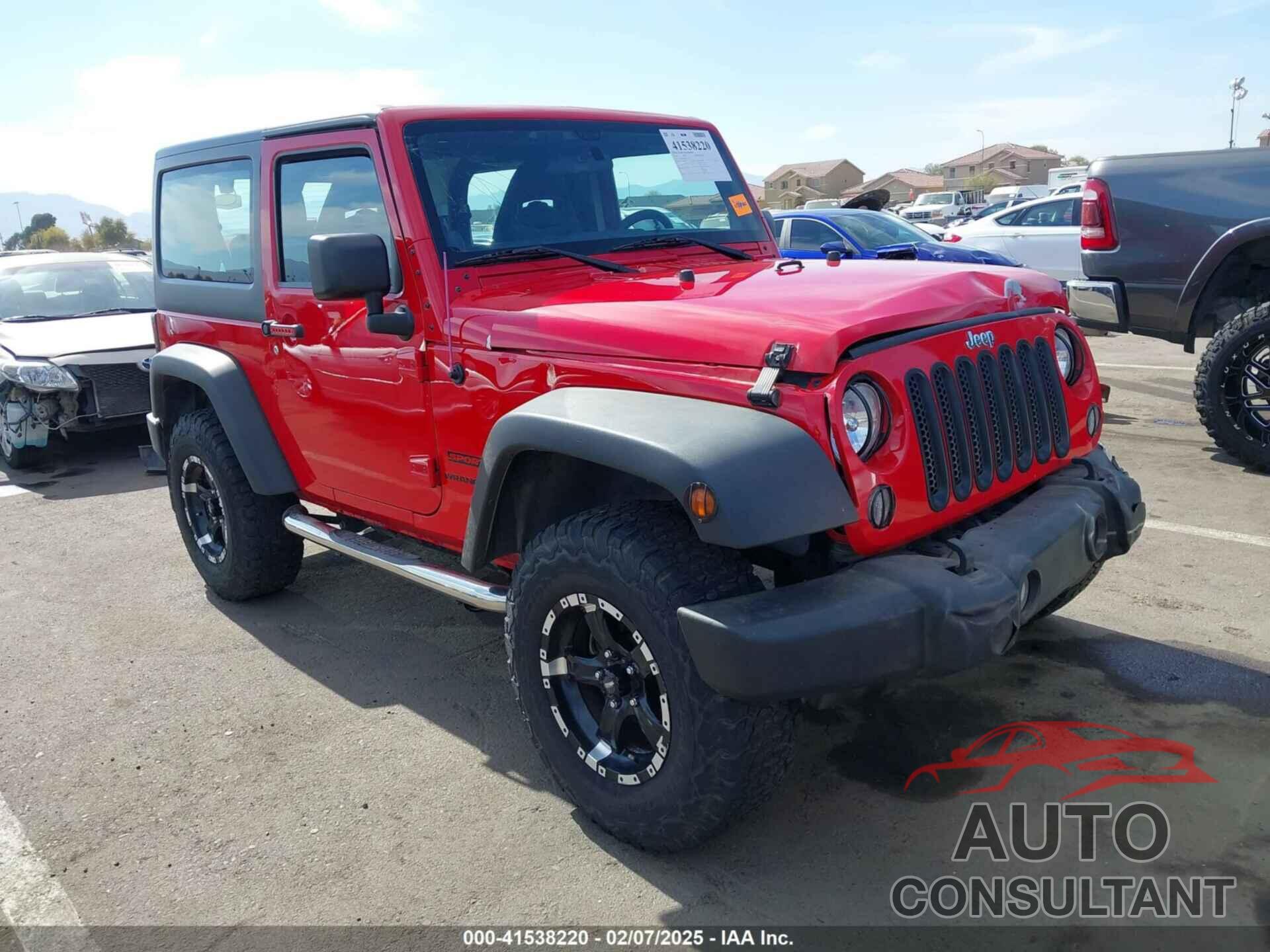 JEEP WRANGLER 2014 - 1C4AJWAG3EL191192