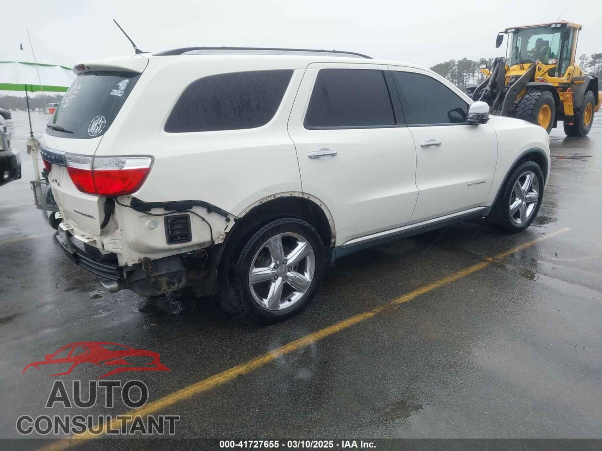 DODGE DURANGO 2011 - 1D4RD5GGXBC653192