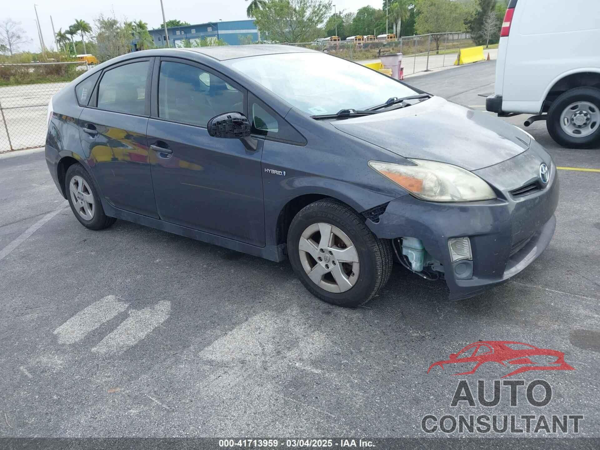 TOYOTA PRIUS 2011 - JTDKN3DU4B0291209