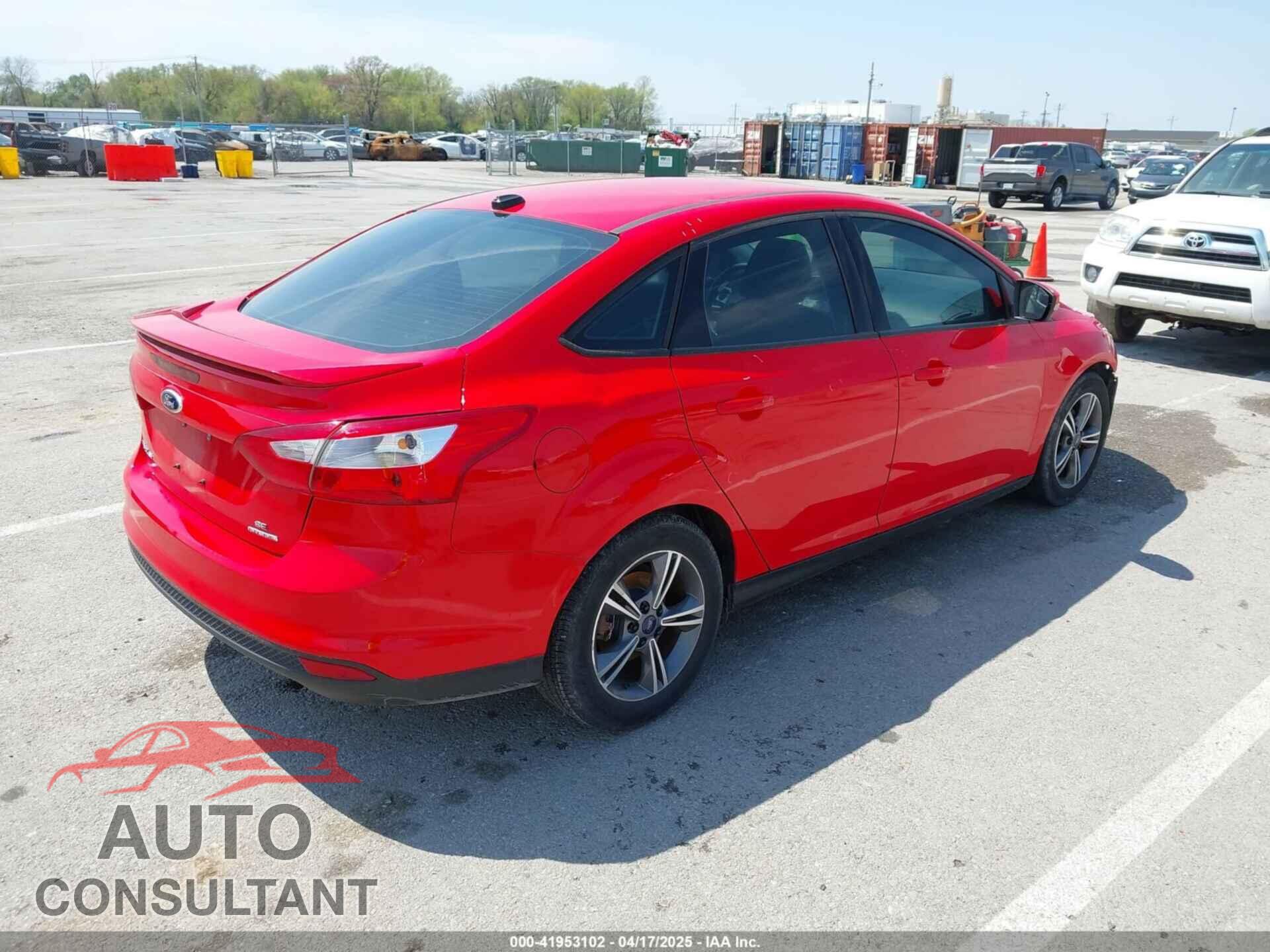 FORD FOCUS 2014 - 1FADP3F2XEL309901