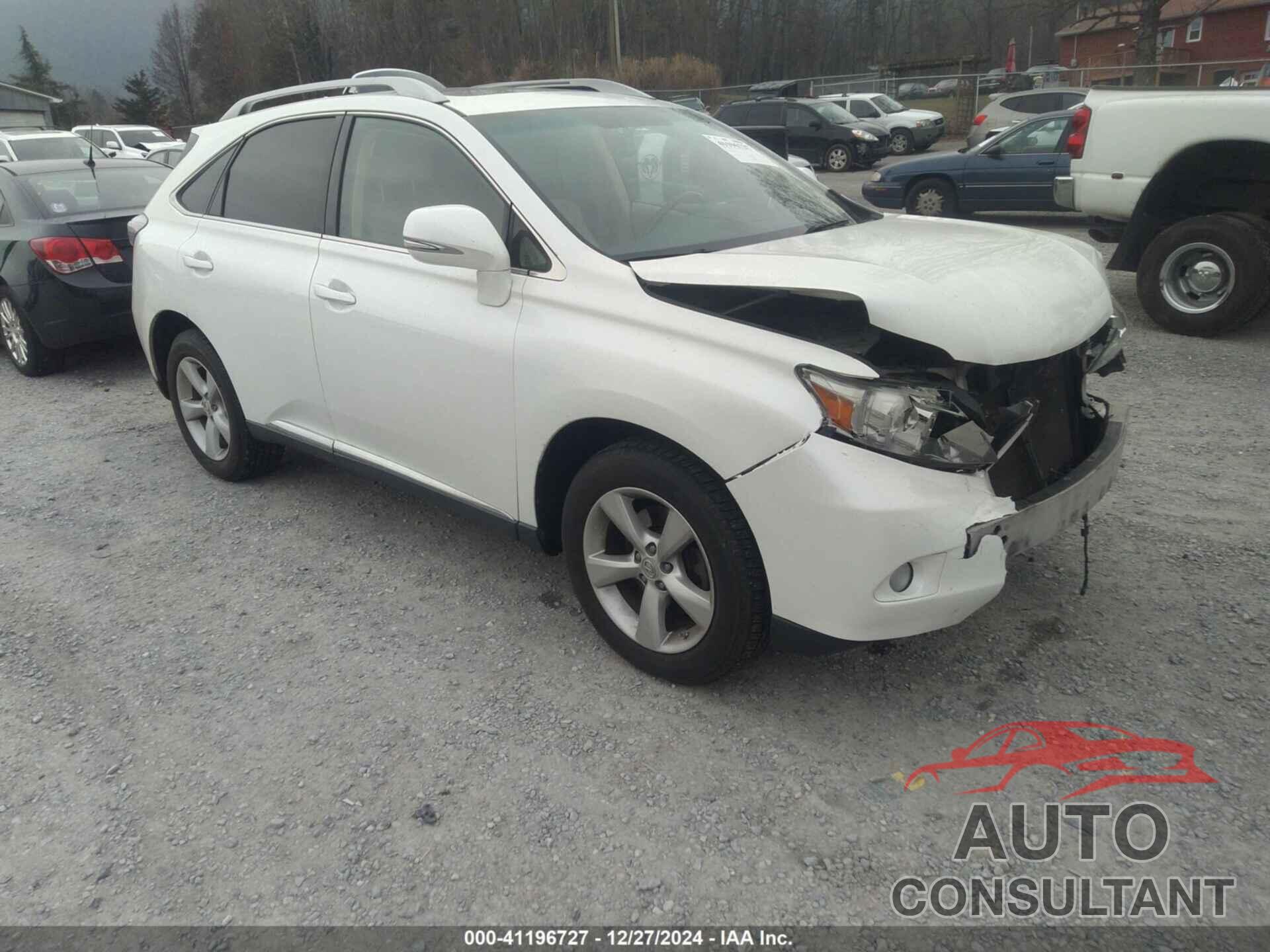 LEXUS RX 350 2011 - 2T2BK1BA8BC117649