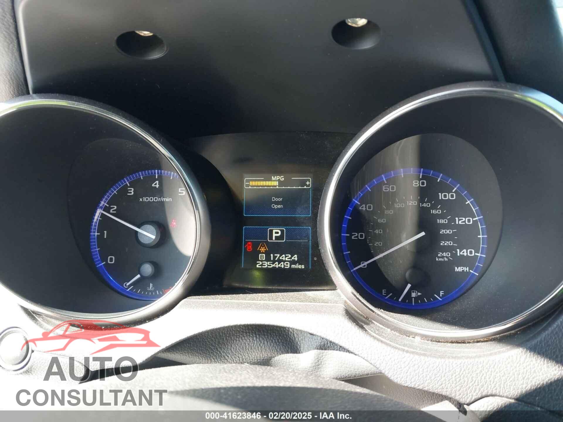 SUBARU OUTBACK 2016 - 4S4BSAEC2G3201088
