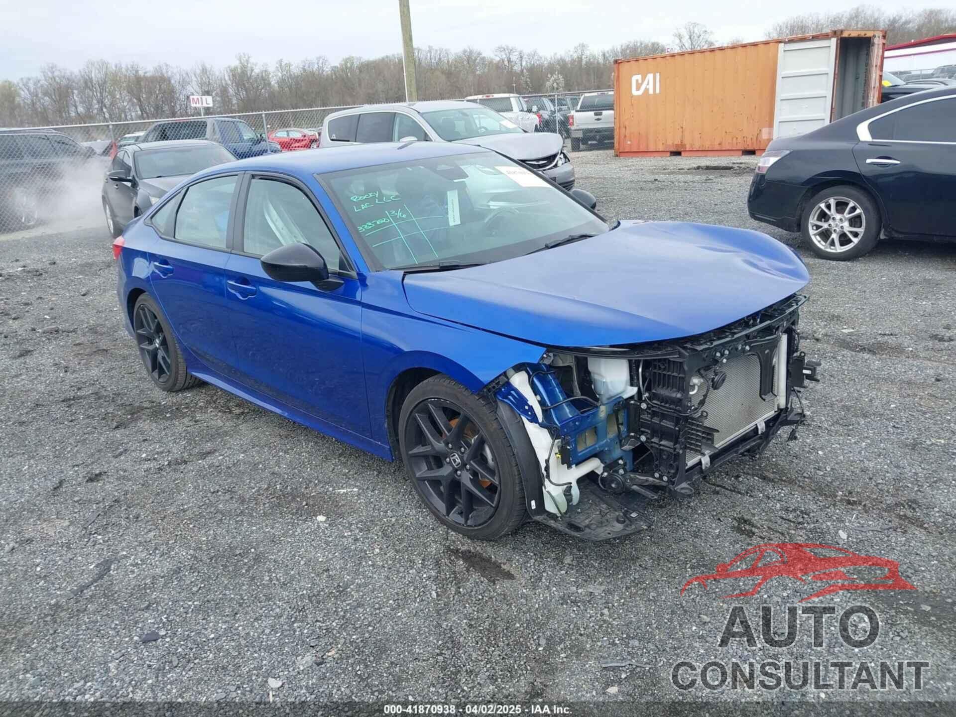 HONDA CIVIC 2022 - 2HGFE2F50NH503994