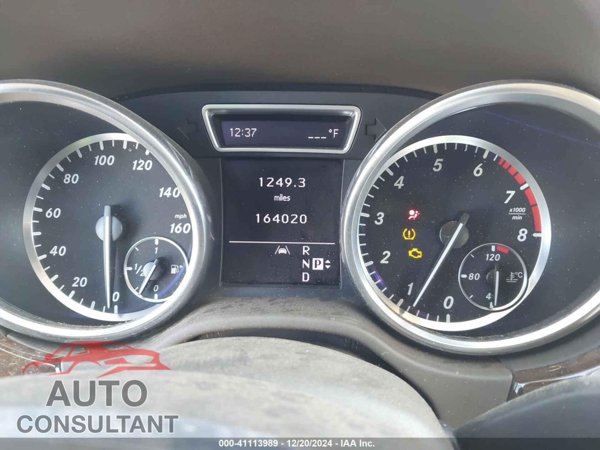 MERCEDES-BENZ ML 350 2012 - 4JGDA5HB8CA045196