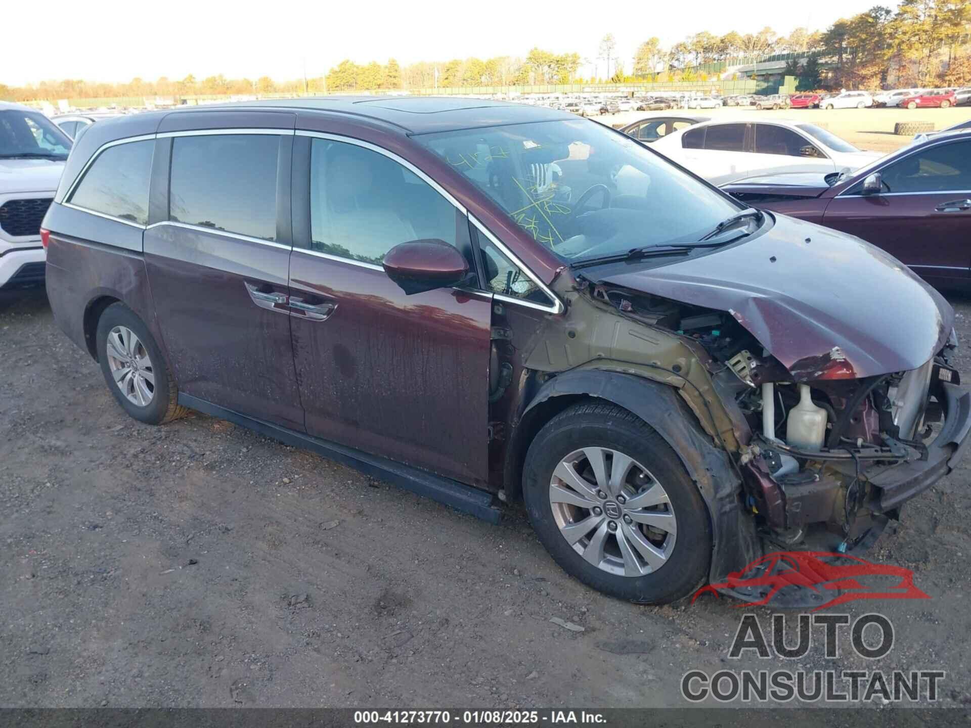 HONDA ODYSSEY 2016 - 5FNRL5H69GB124686