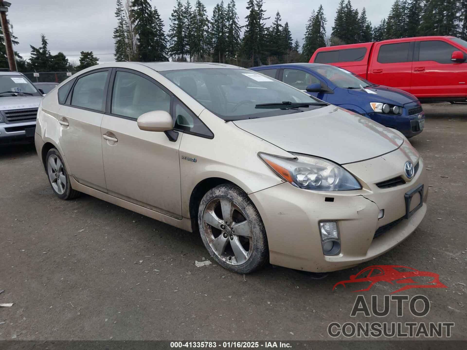 TOYOTA PRIUS 2010 - JTDKN3DU9A0174305