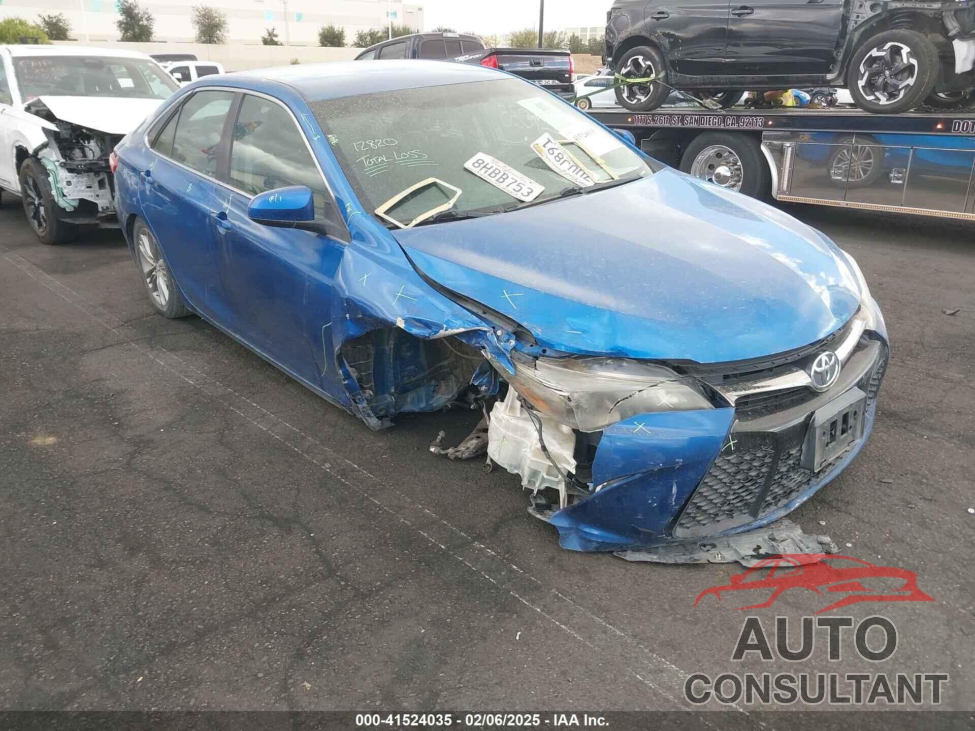 TOYOTA CAMRY 2017 - 4T1BF1FK5HU752914