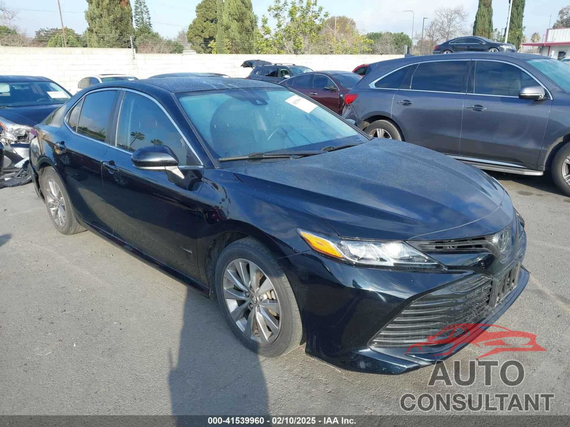 TOYOTA CAMRY 2019 - 4T1B11HK0KU767565
