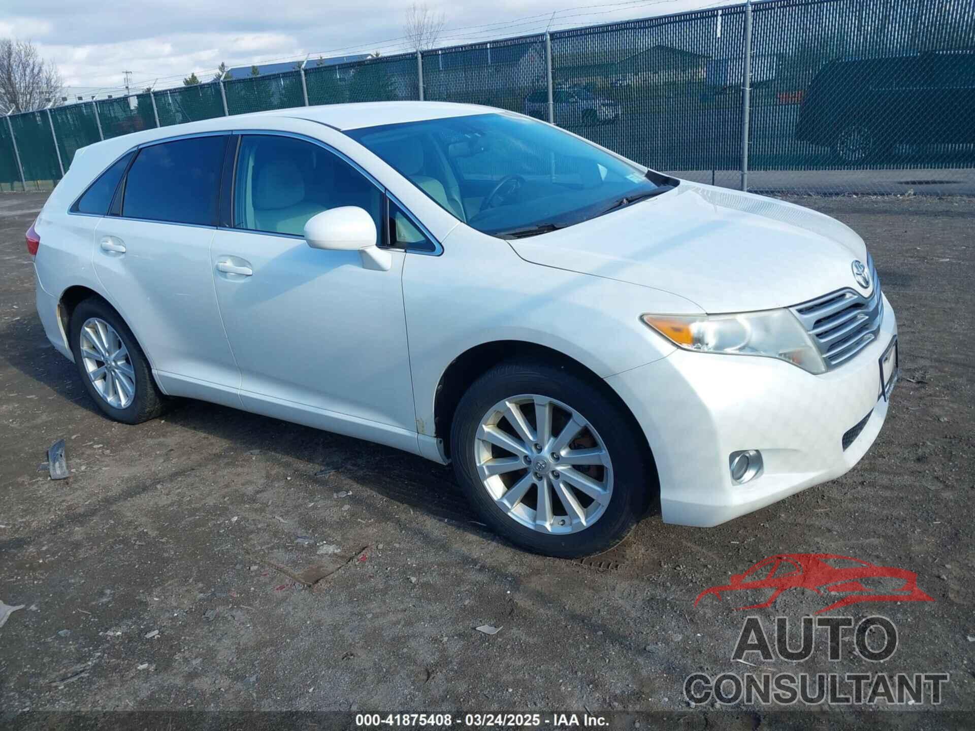 TOYOTA VENZA 2010 - 4T3ZA3BB7AU022367