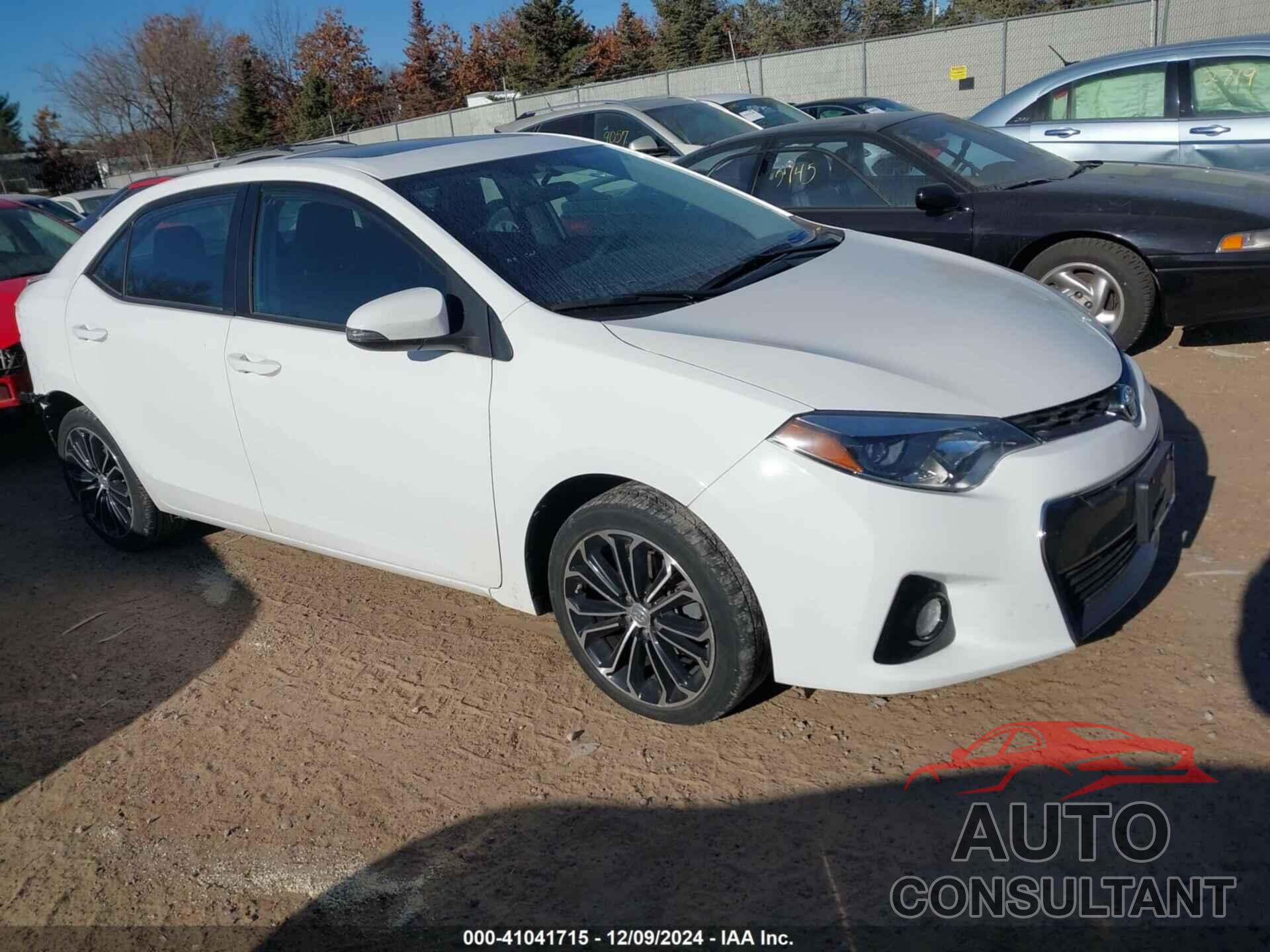 TOYOTA COROLLA 2015 - 2T1BURHE2FC462026