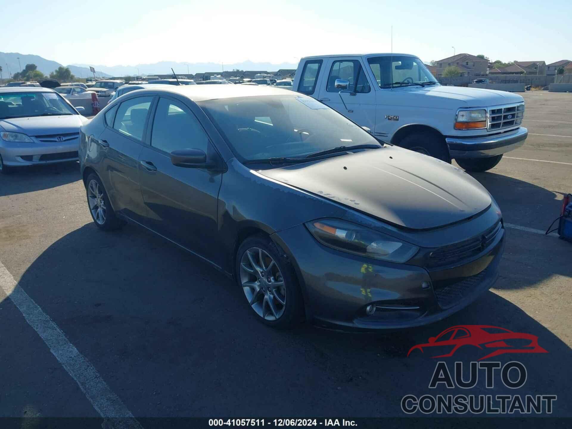 DODGE DART 2015 - 1C3CDFBB5FD243845