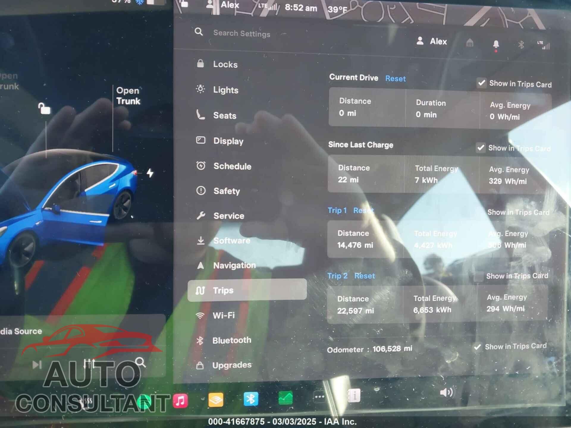 TESLA MODEL 3 2018 - 5YJ3E1EA2JF037835