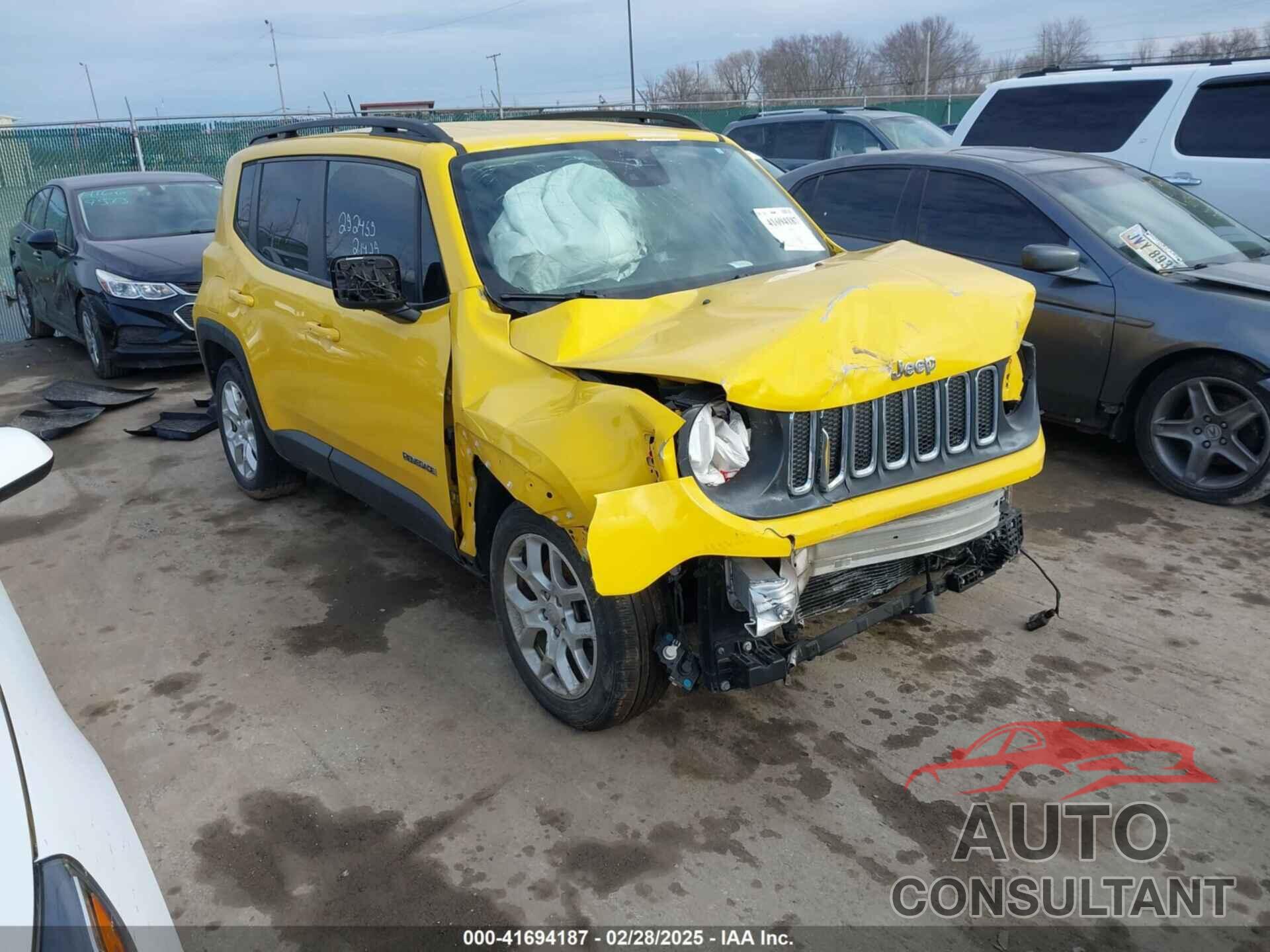 JEEP RENEGADE 2016 - ZACCJABT1GPE29482