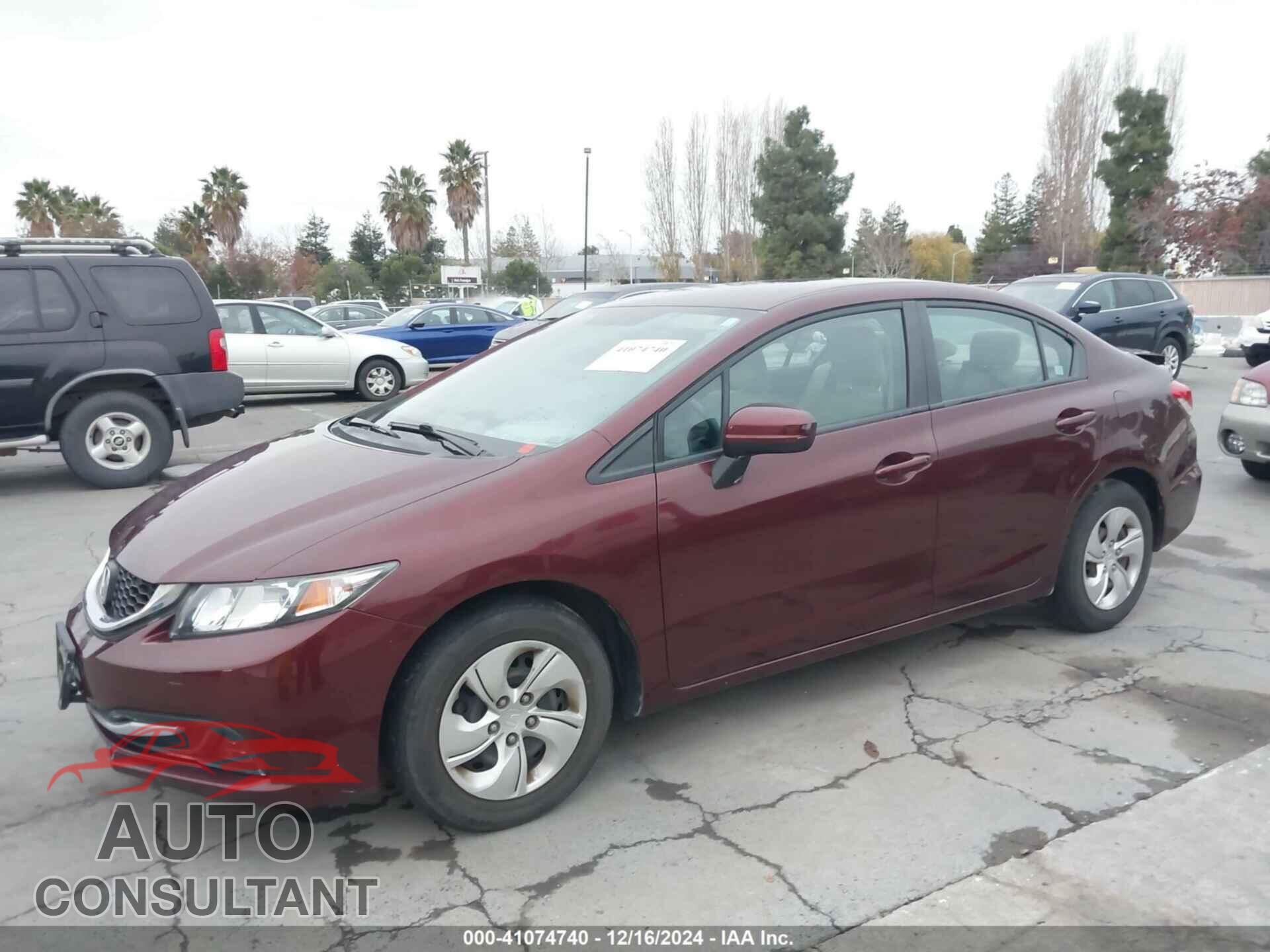 HONDA CIVIC 2014 - 19XFB2F59EE038604