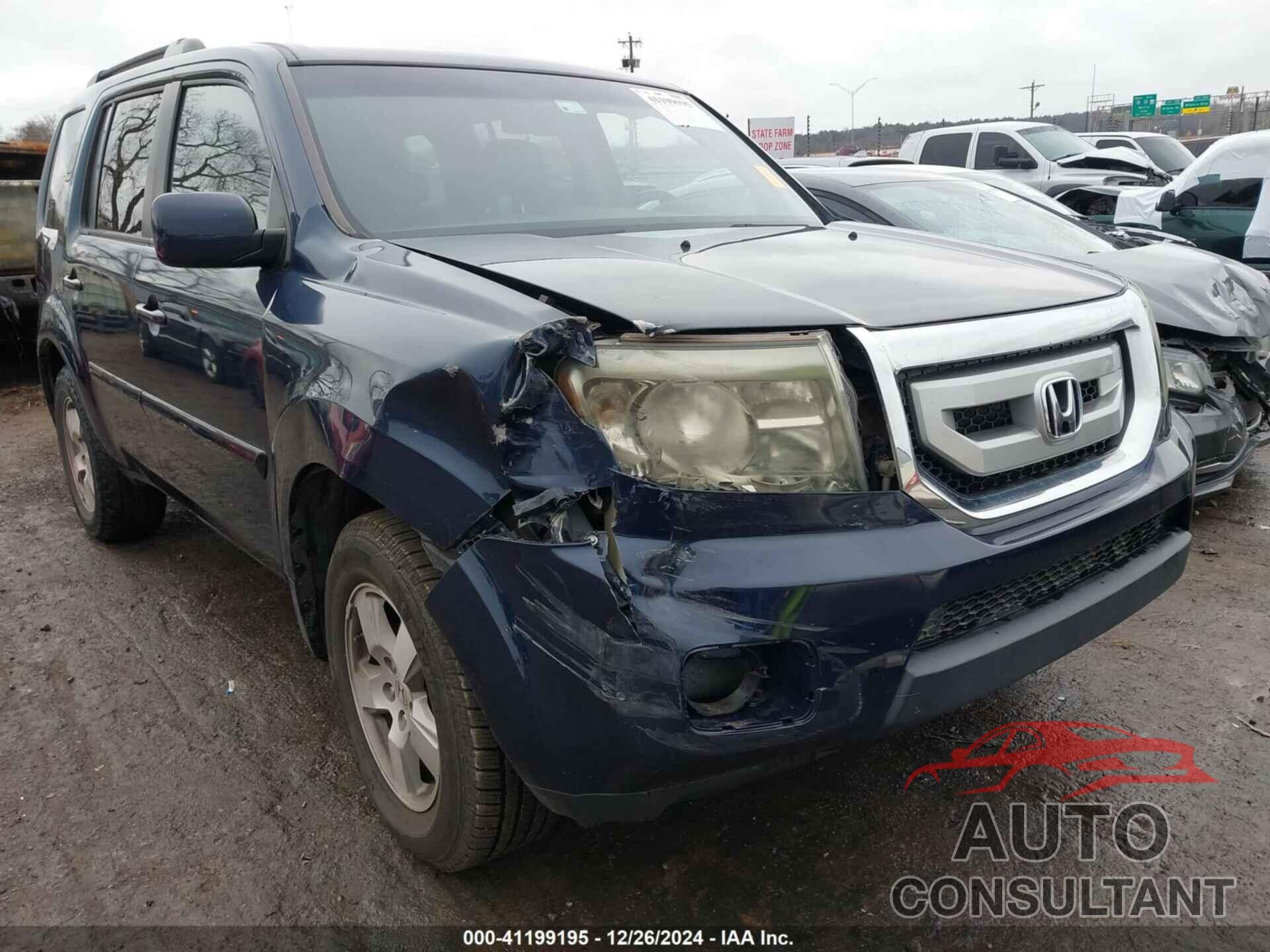 HONDA PILOT 2011 - 5FNYF3H56BB013228