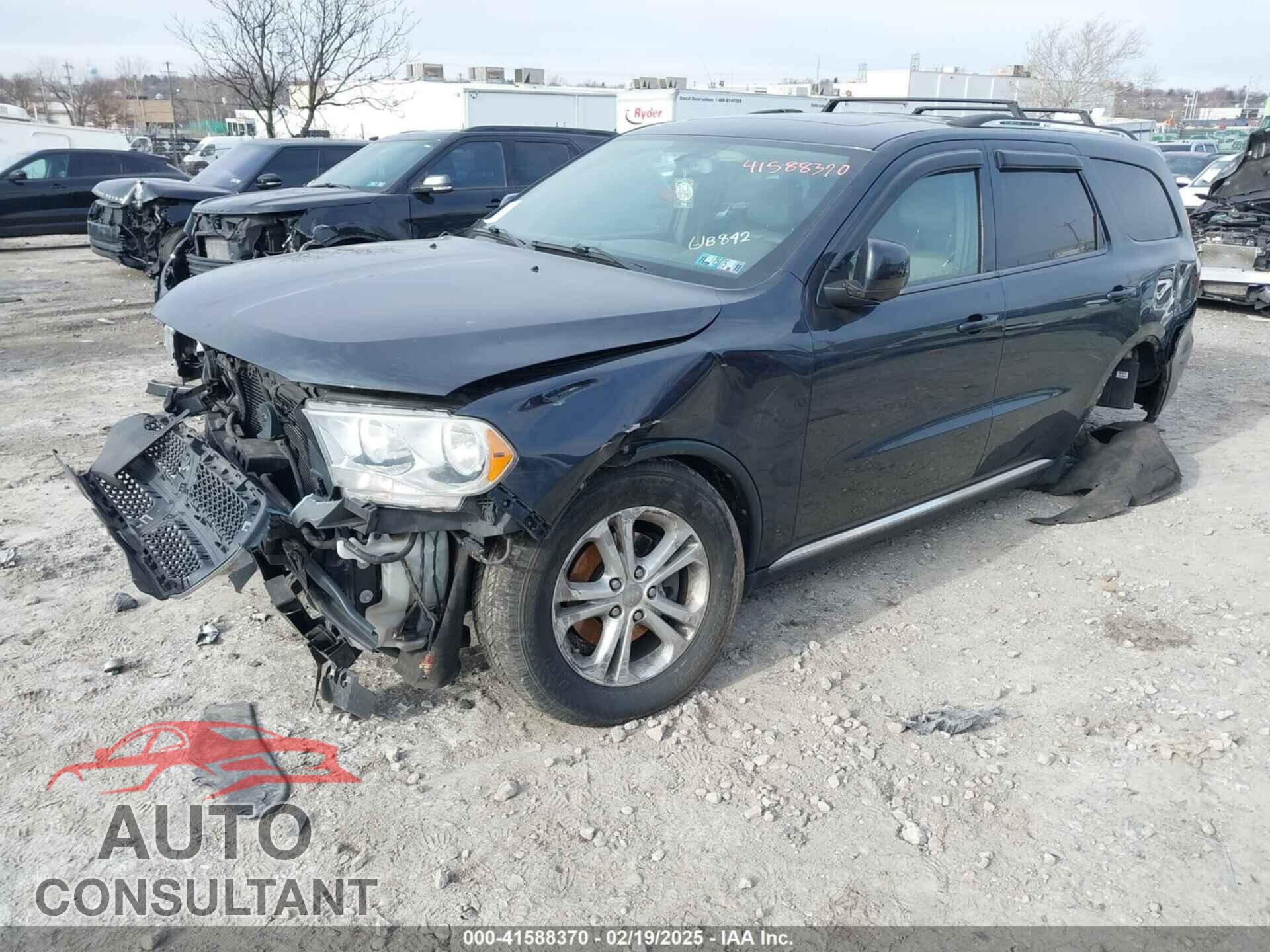 DODGE DURANGO 2012 - 1C4RDJDG0CC337344