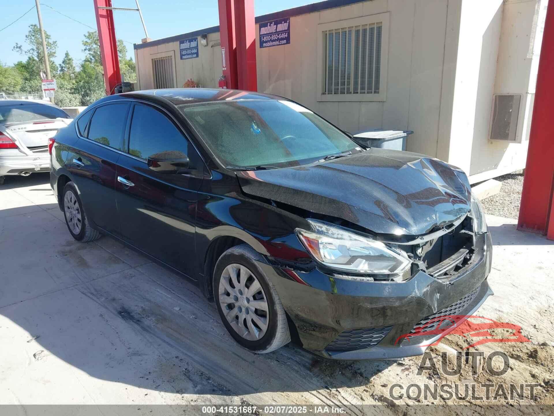 NISSAN SENTRA 2017 - 3N1AB7AP2HY231943