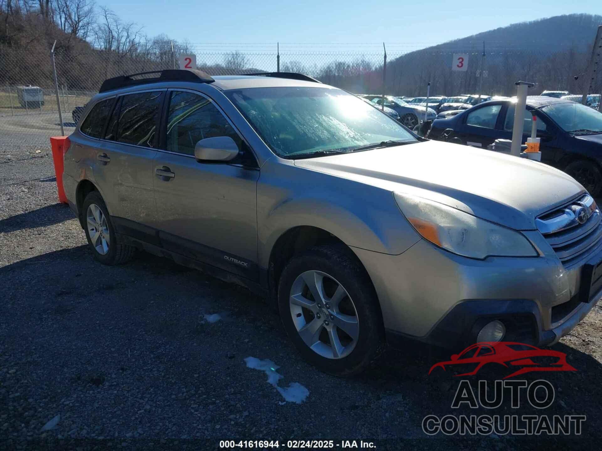 SUBARU OUTBACK 2014 - 4S4BRBLC8E3314268