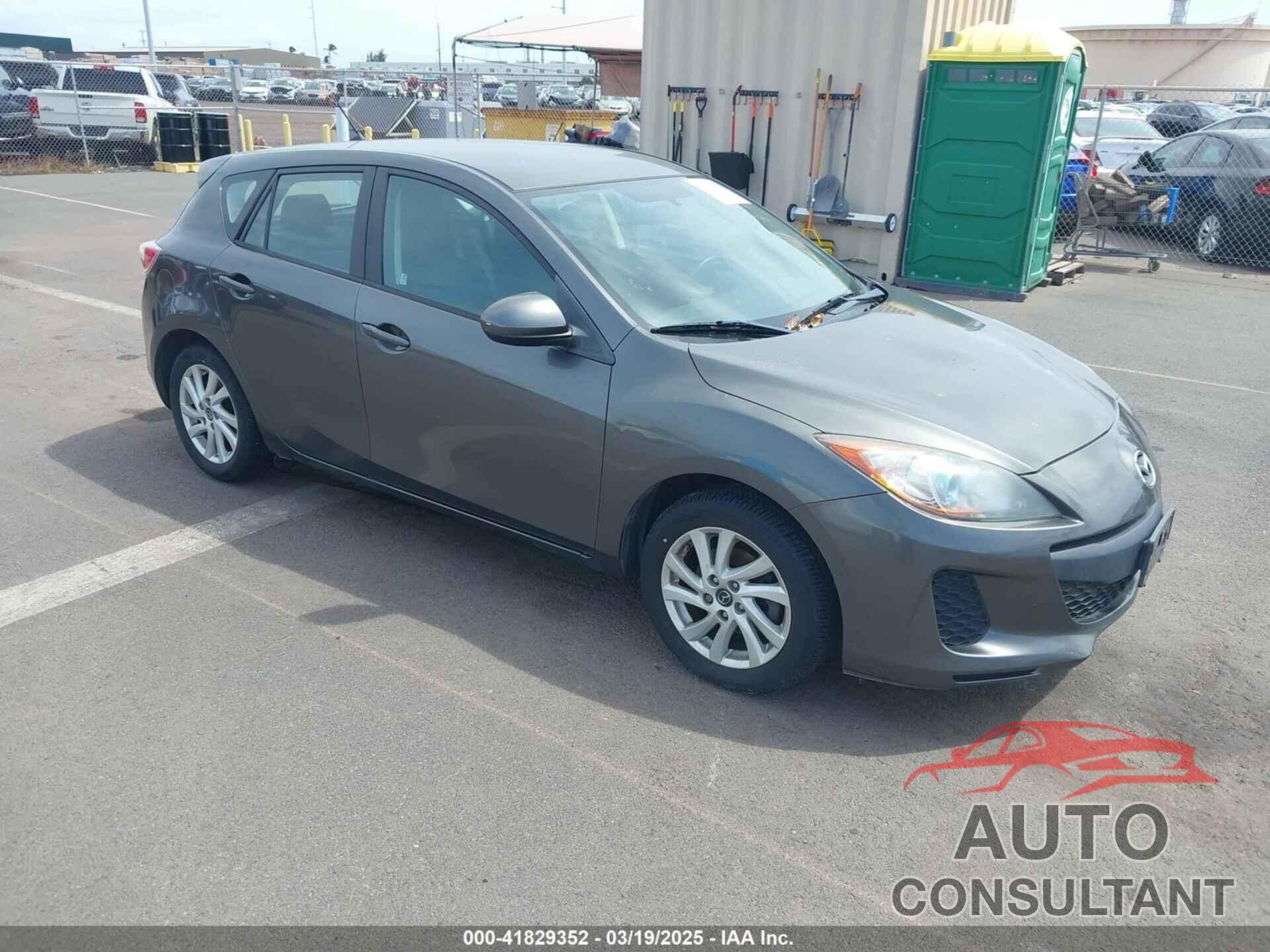 MAZDA MAZDA3 2013 - JM1BL1LP1D1831215