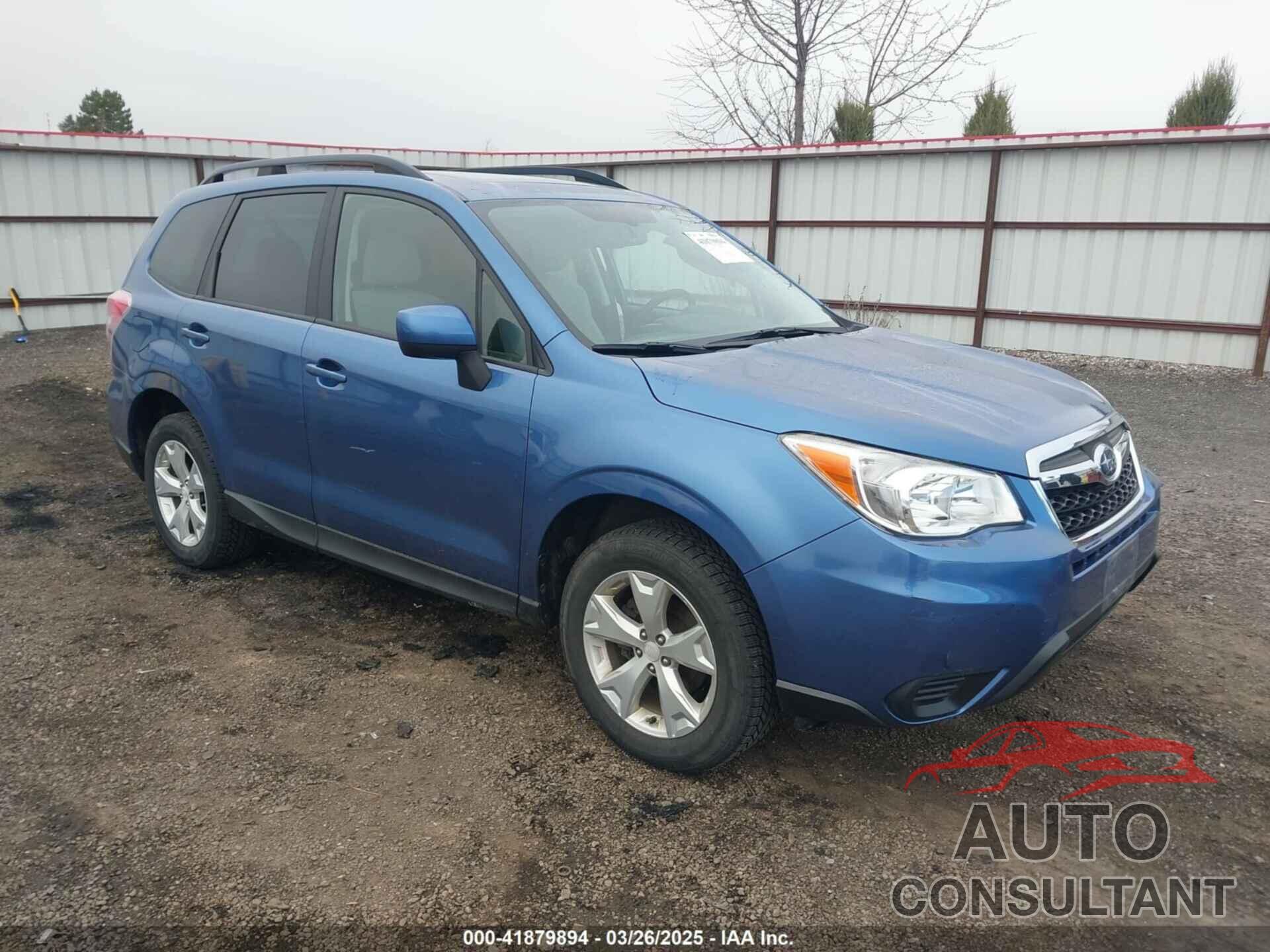 SUBARU FORESTER 2016 - JF2SJADC2GH511769