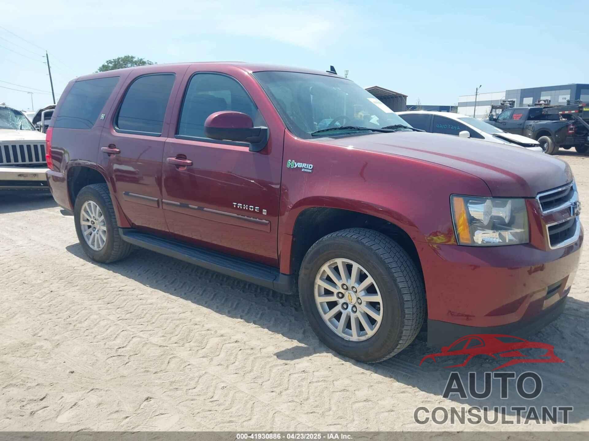 CHEVROLET TAHOE HYBRID 2009 - 1GNFK135X9R153552