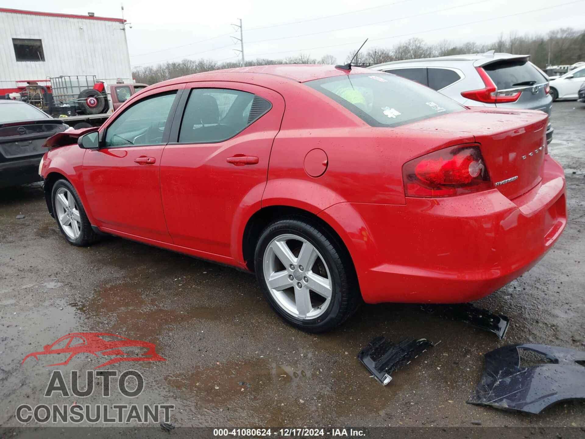 DODGE AVENGER 2013 - 1C3CDZAB7DN644288