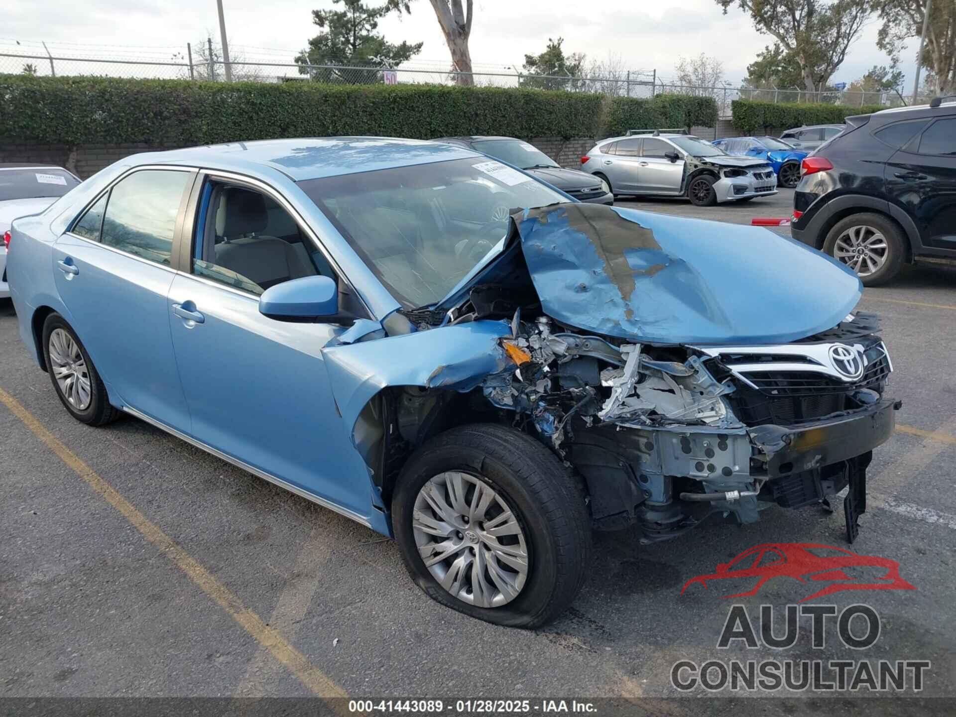 TOYOTA CAMRY 2012 - 4T4BF1FK1CR175040