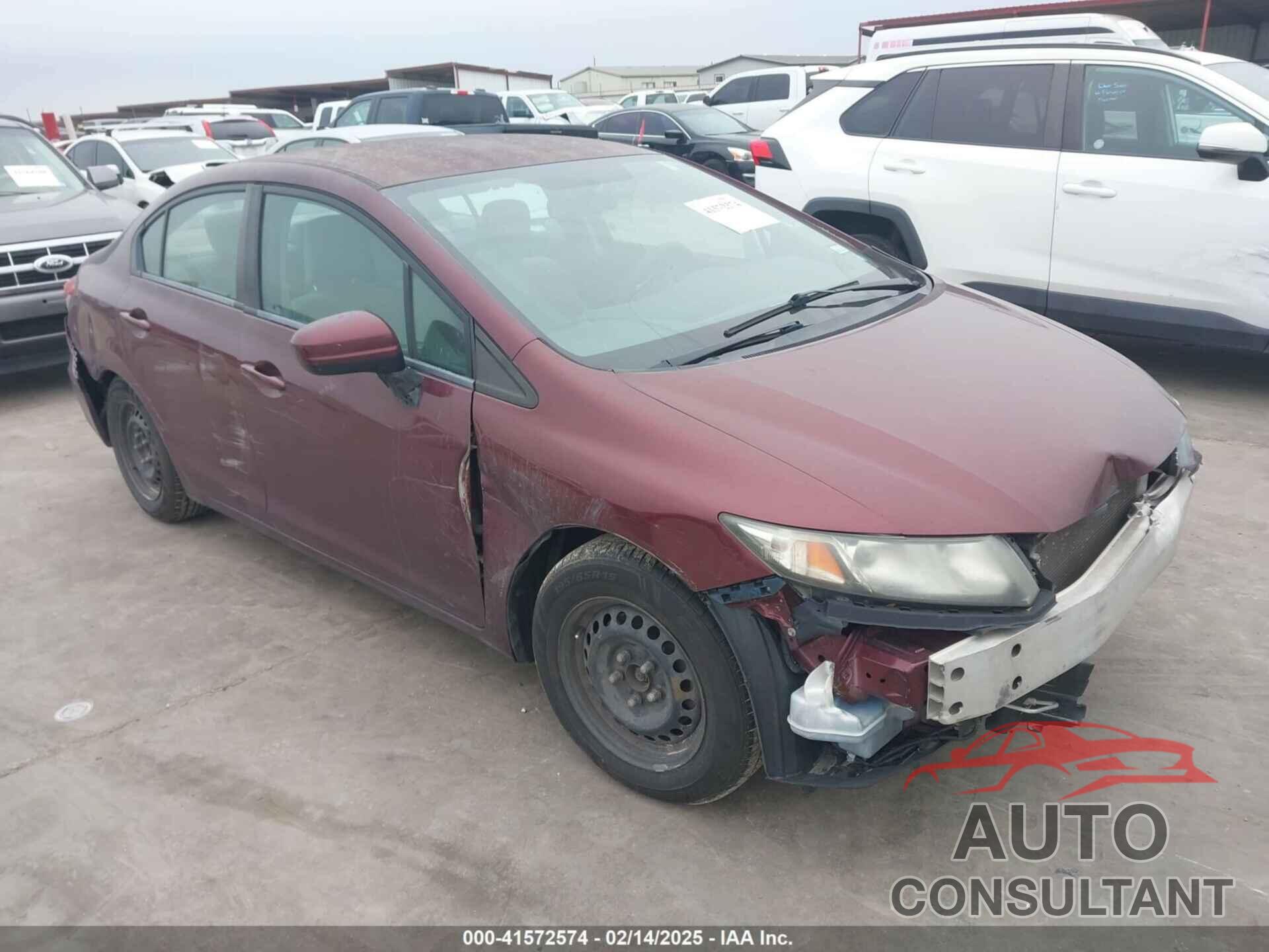 HONDA CIVIC 2015 - 2HGFB2F54FH535907